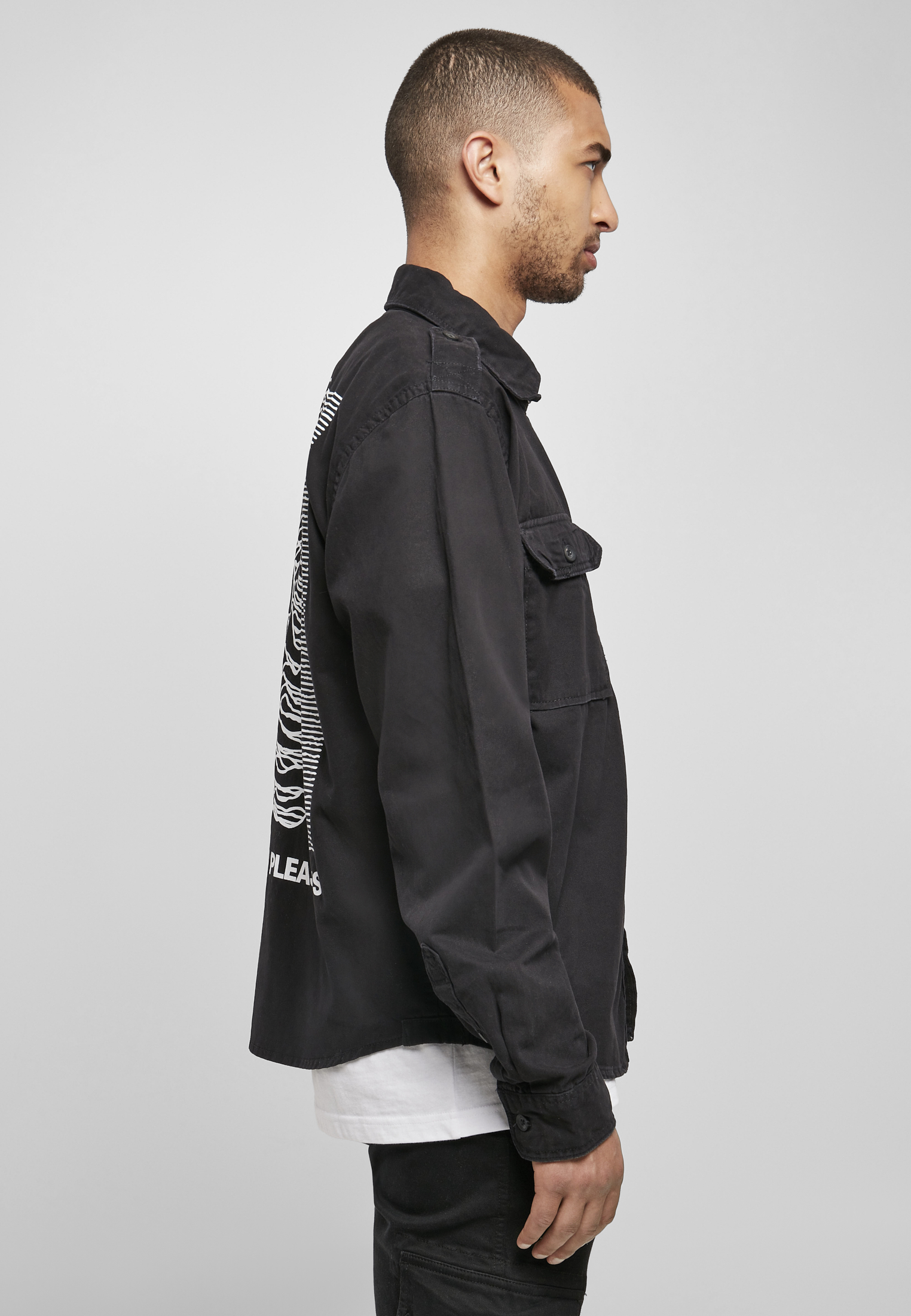 Merchcode Camicia Joy Division Up Vintage Longsleeve