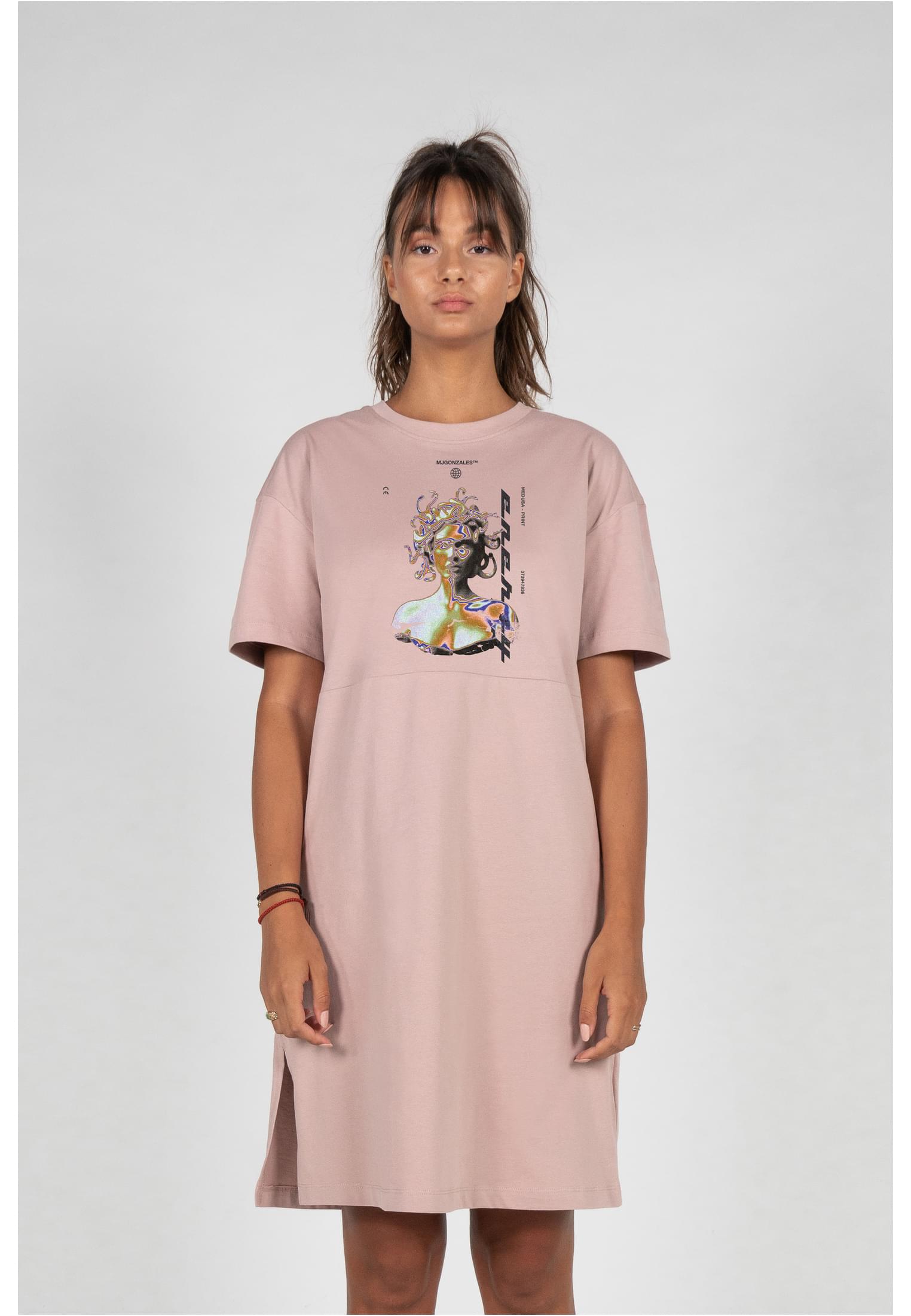 MJ GONZALES Maglietta MEDUSA Essentials Oversized Slit duskrose