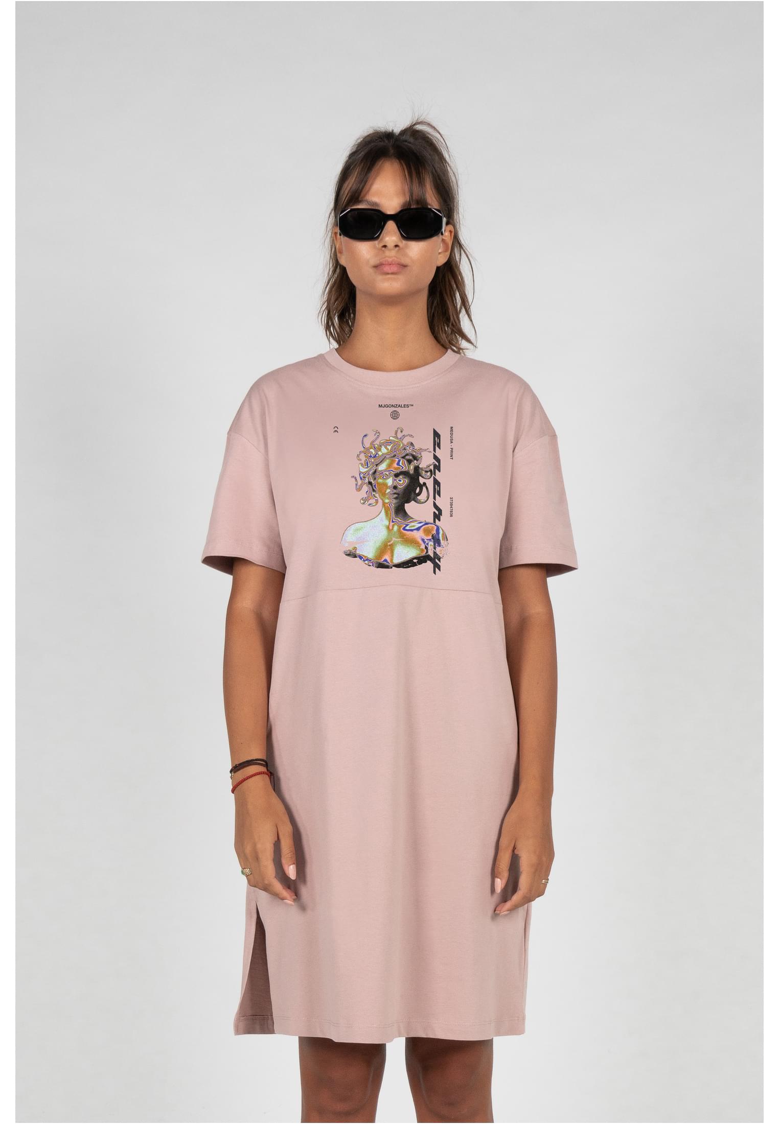 MJ GONZALES Maglietta MEDUSA Essentials Oversized Slit duskrose