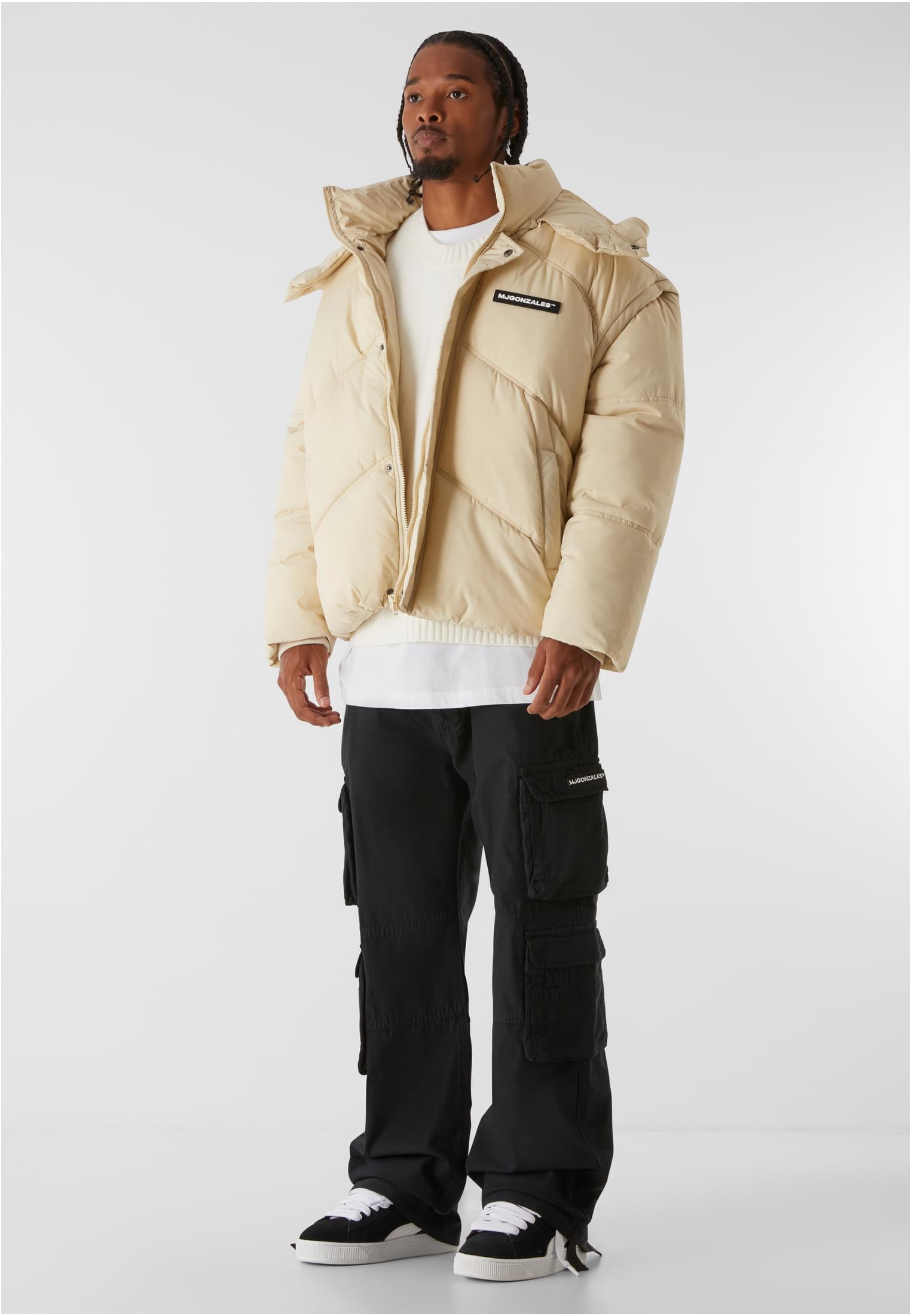MJ GONZALES Giacca MJG ZIP-OFF castle wall