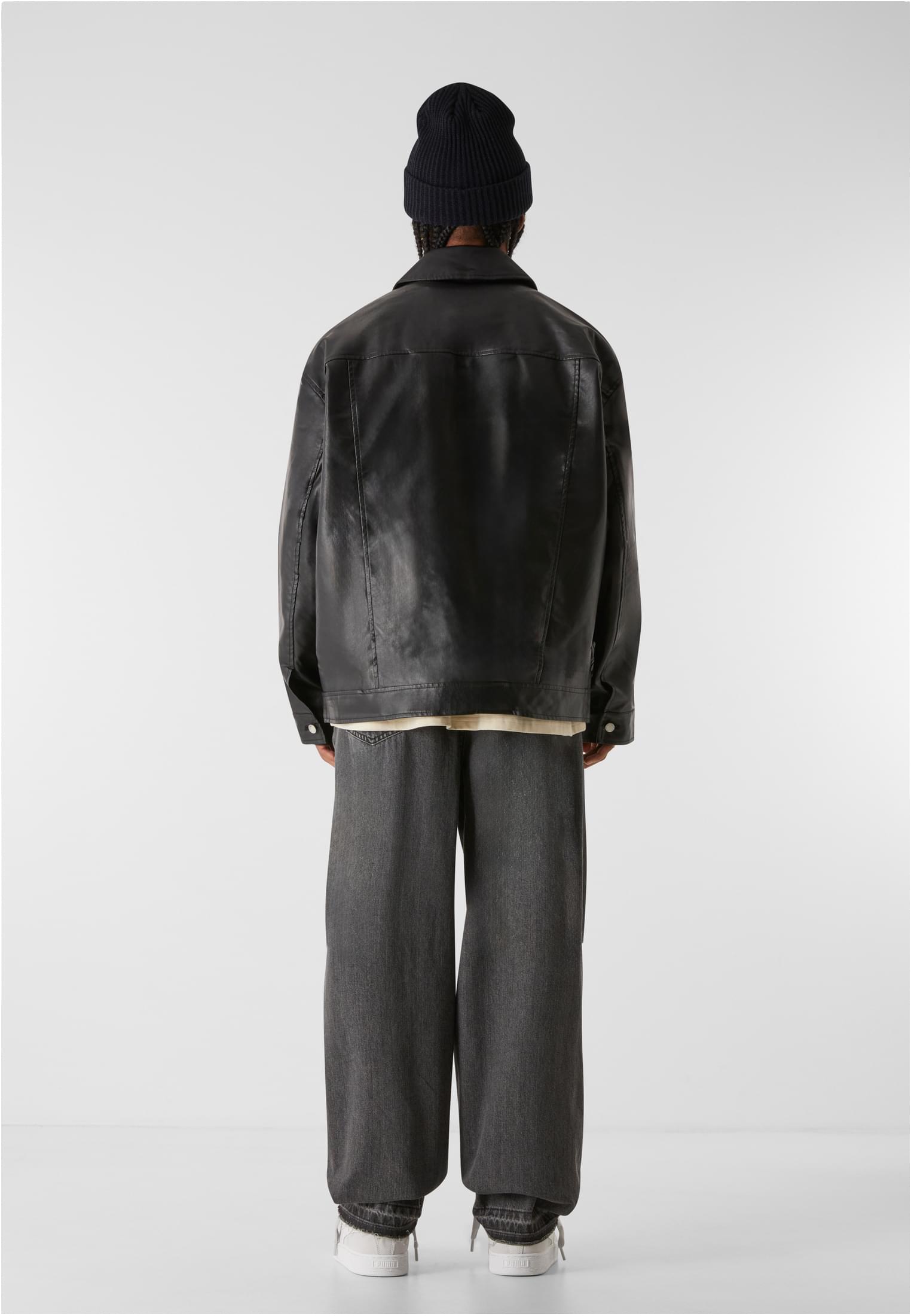 MJ GONZALES Giacca MJG IMITATION LEATHER