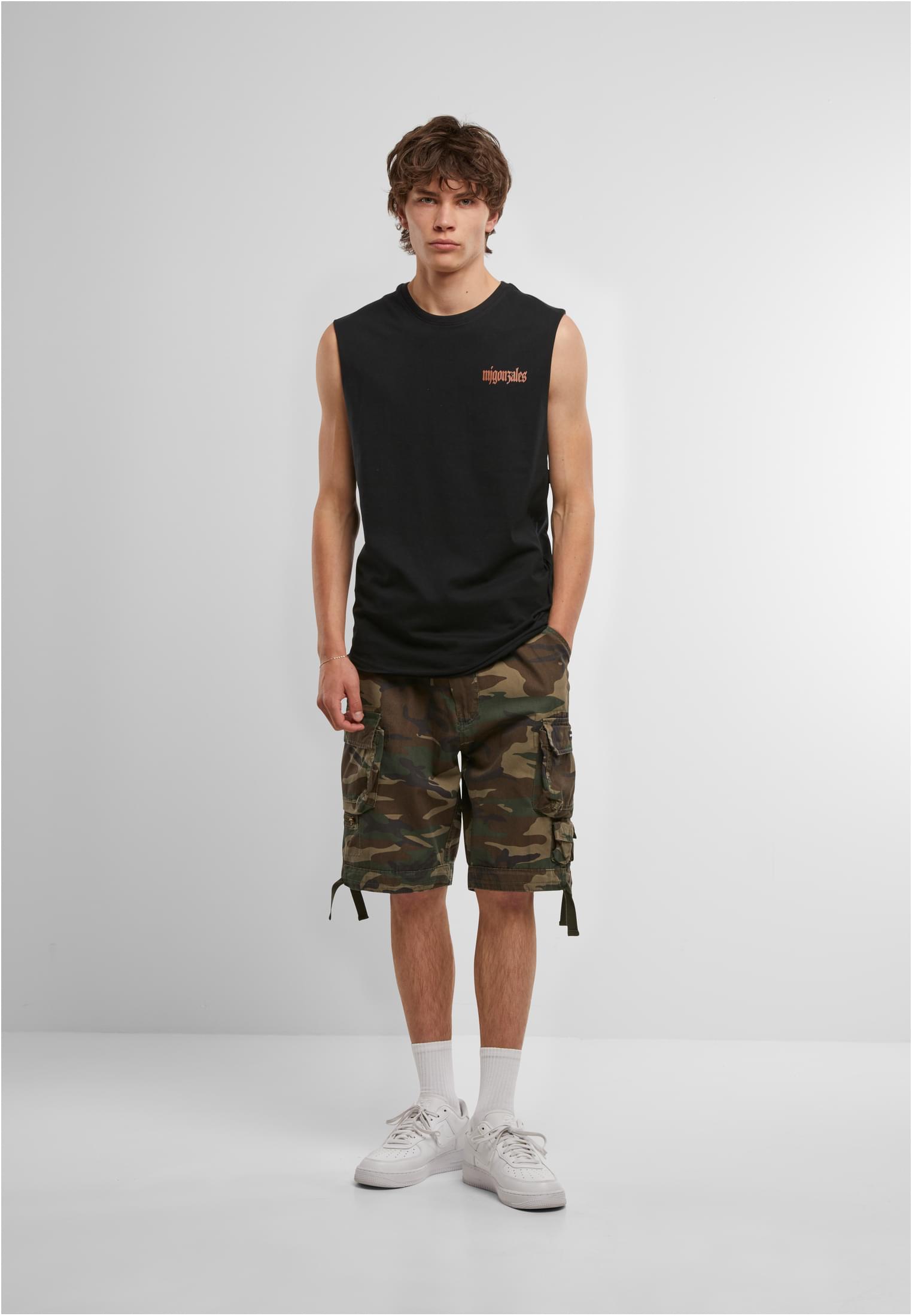 MJ GONZALES Pantaloncini MJG Cargo Camouflage woodland