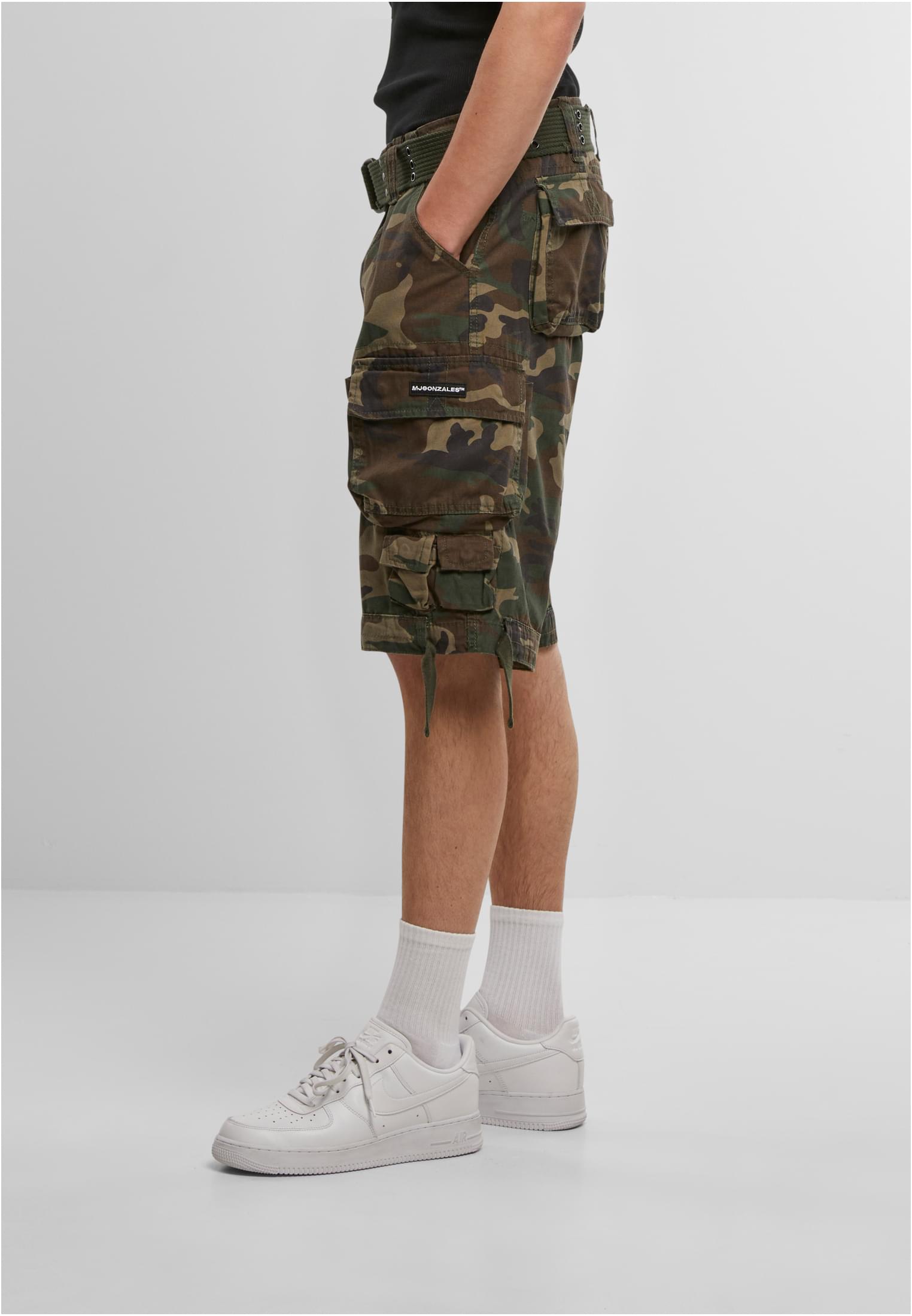 MJ GONZALES Pantaloncini MJG Cargo Camouflage woodland
