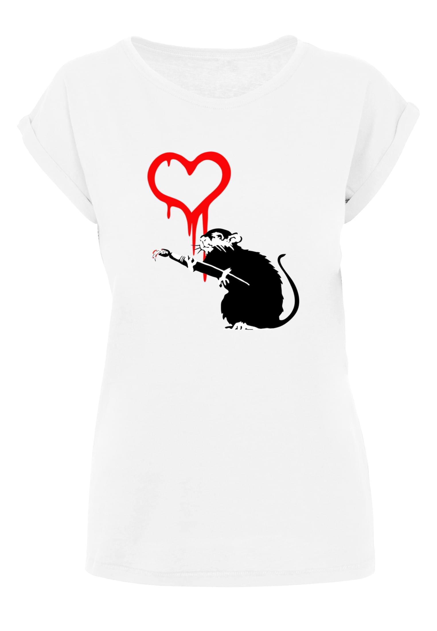Merchcode Ladies Maglietta Love Rat
