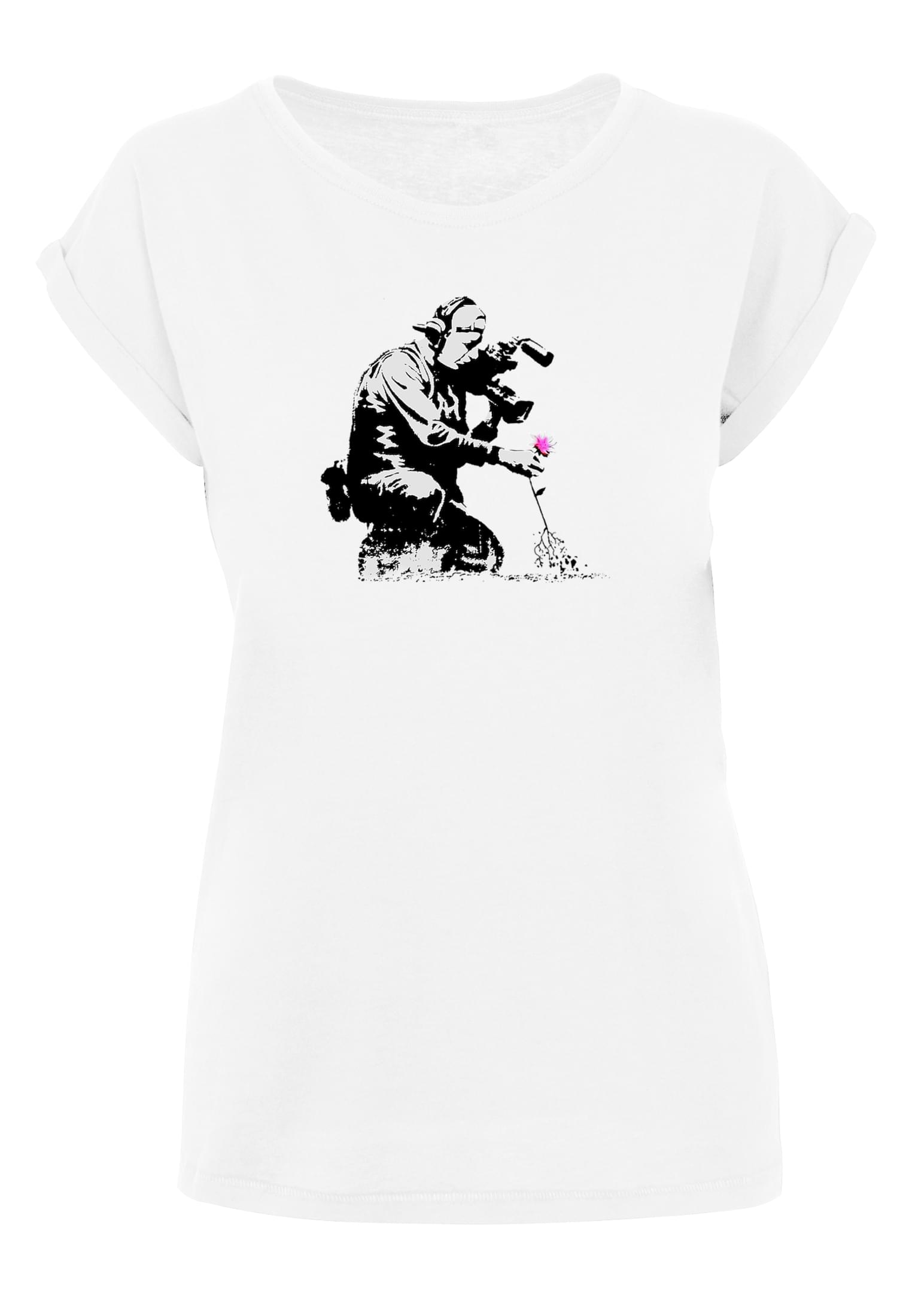 Merchcode Ladies Maglietta Flower Puller