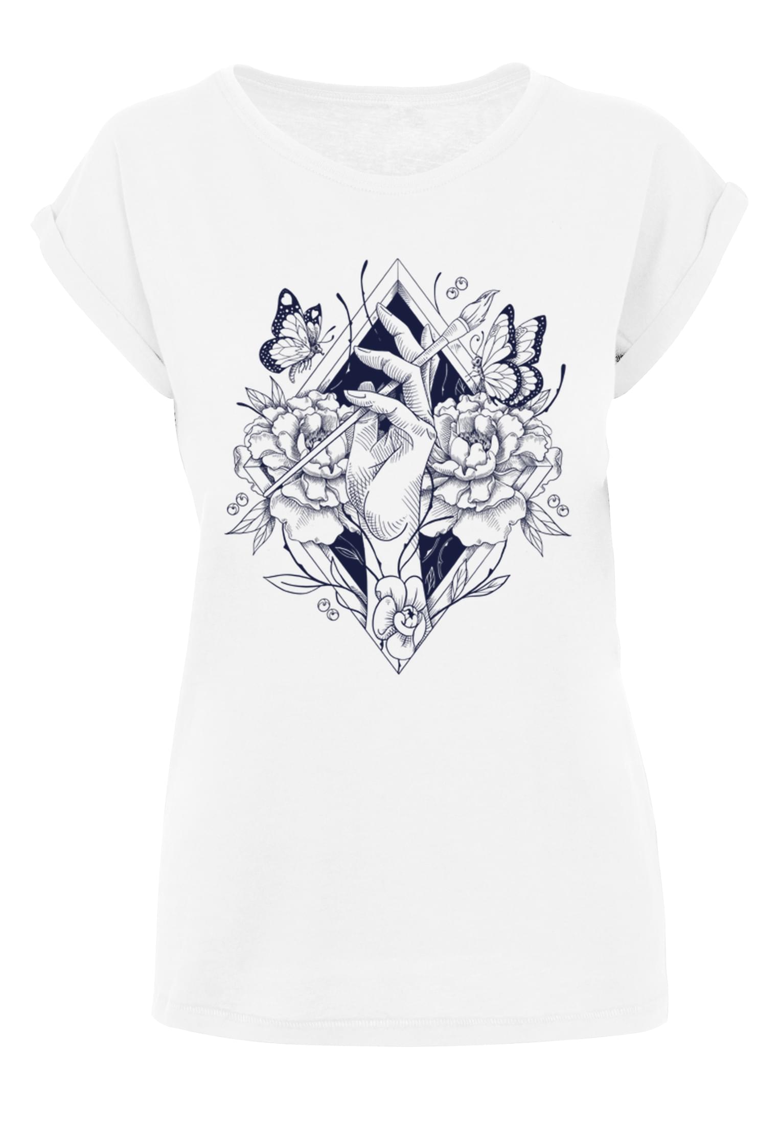 Merchcode Ladies Maglietta Frida Kahlo Hand