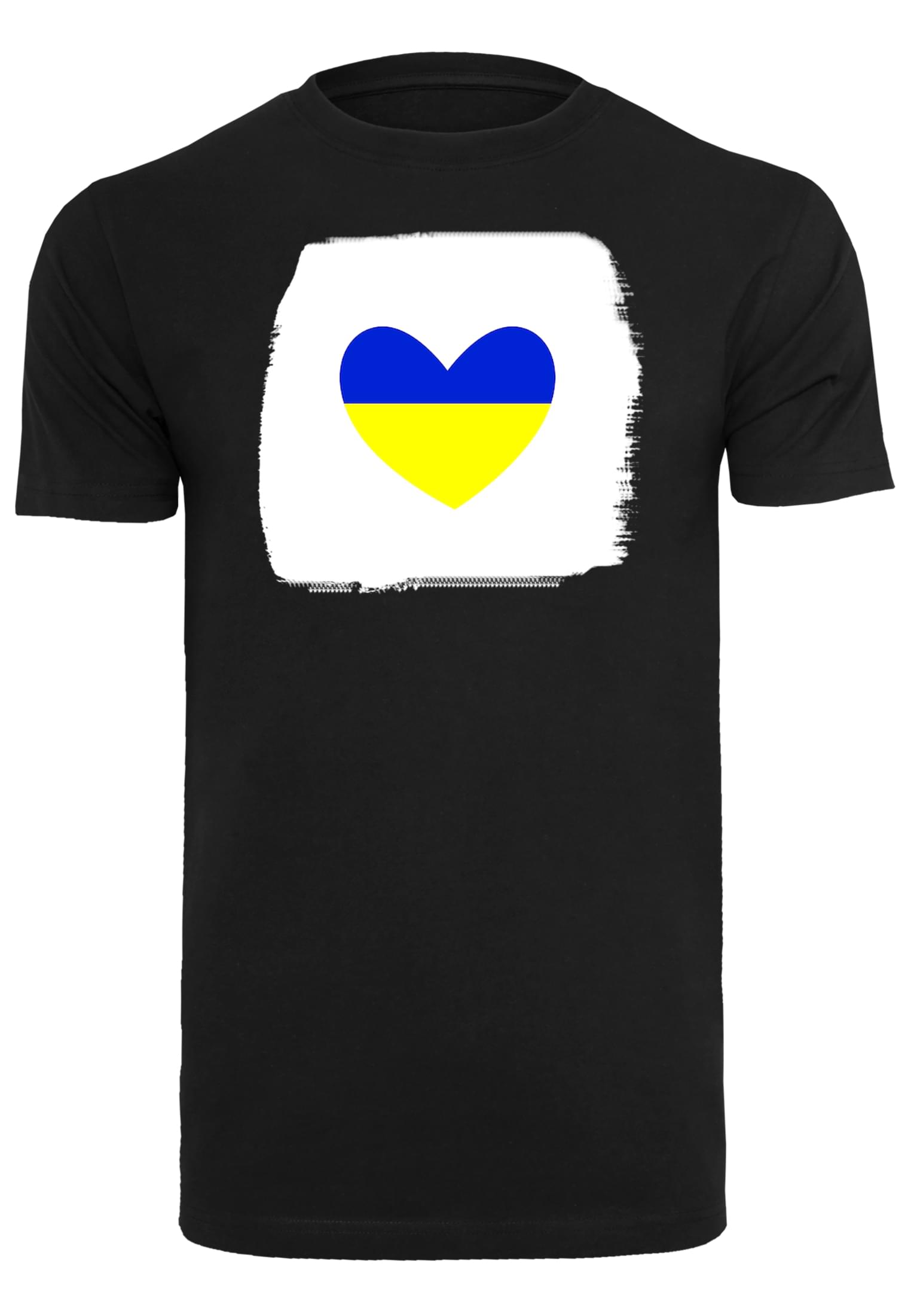 Merchcode Maglietta Peace Brush Heart Basic Round Neck