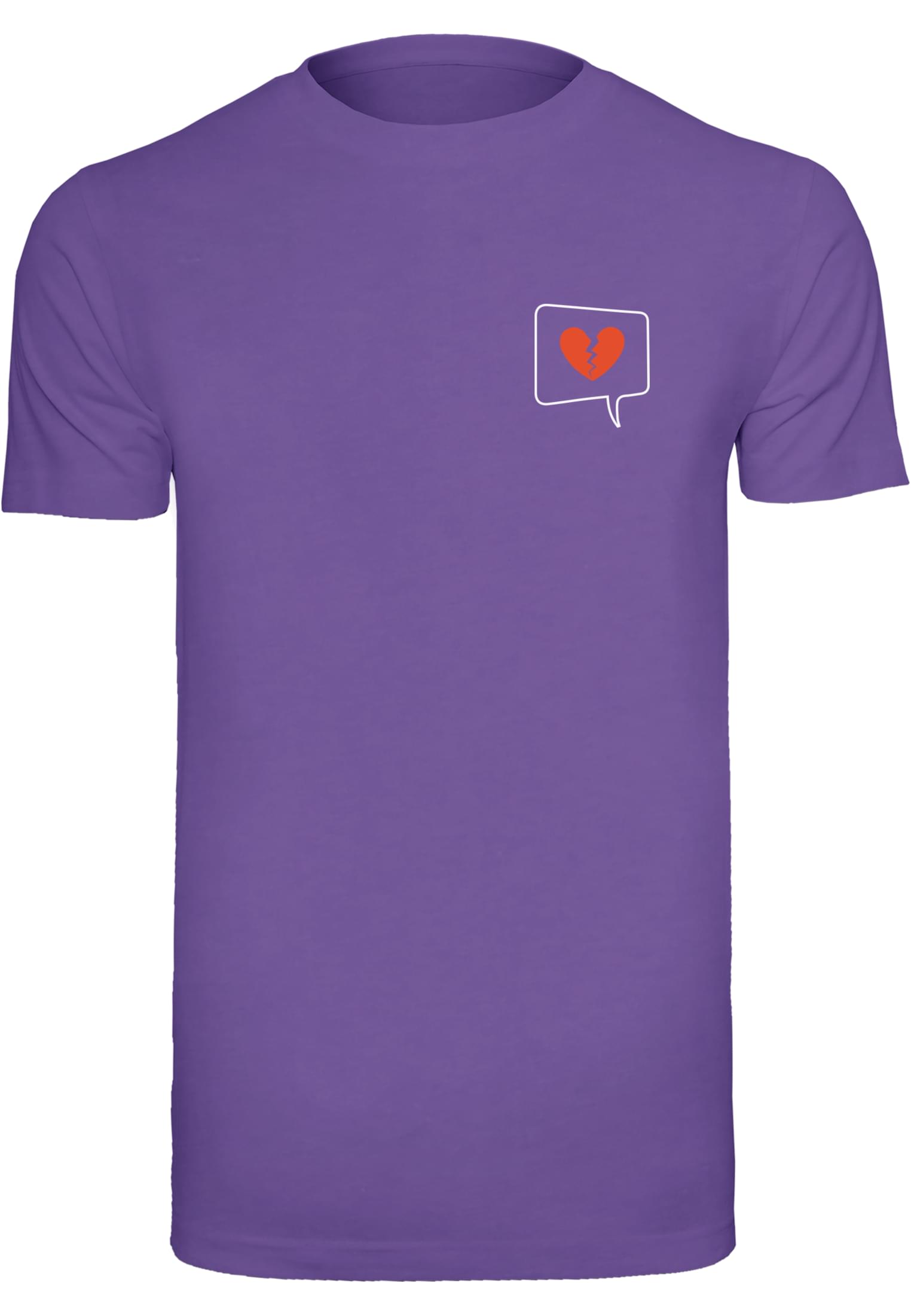 Merchcode Maglietta Heartbreak ultraviolet