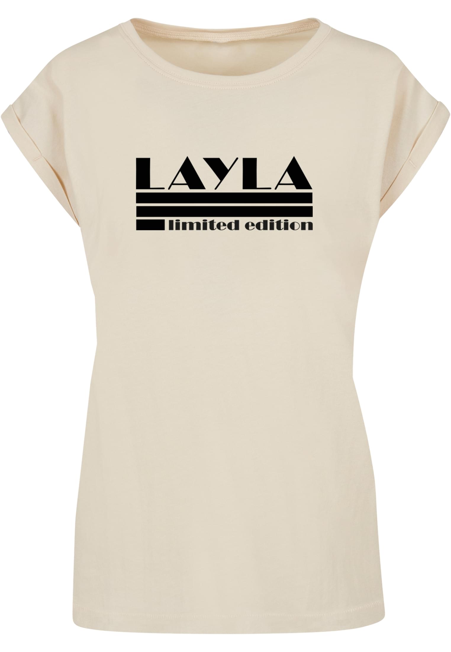 Merchcode Ladies Maglietta Layla Limited Edition whitesand