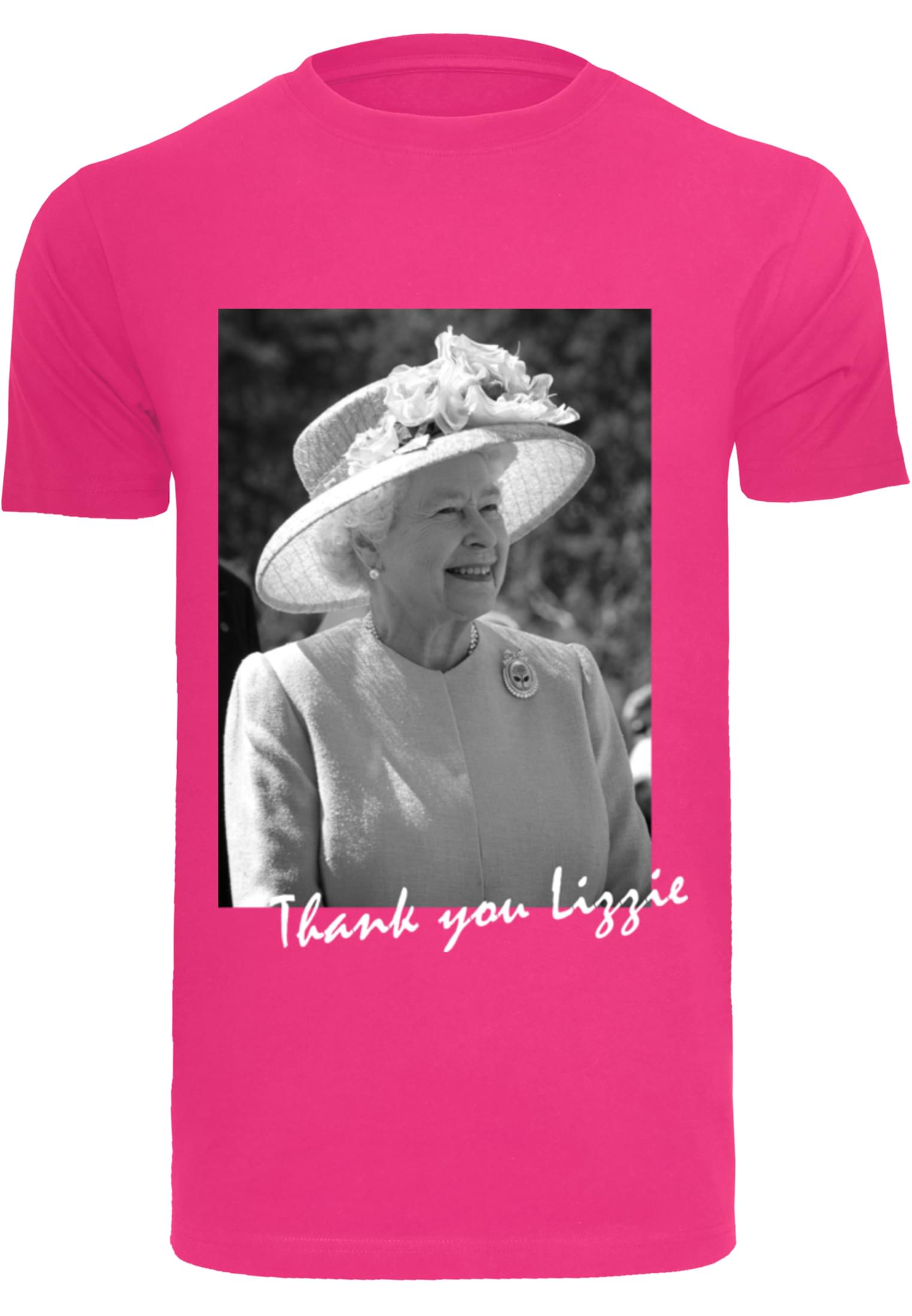 Merchcode Maglietta Thank You Lizzie Round Neck hibiskus