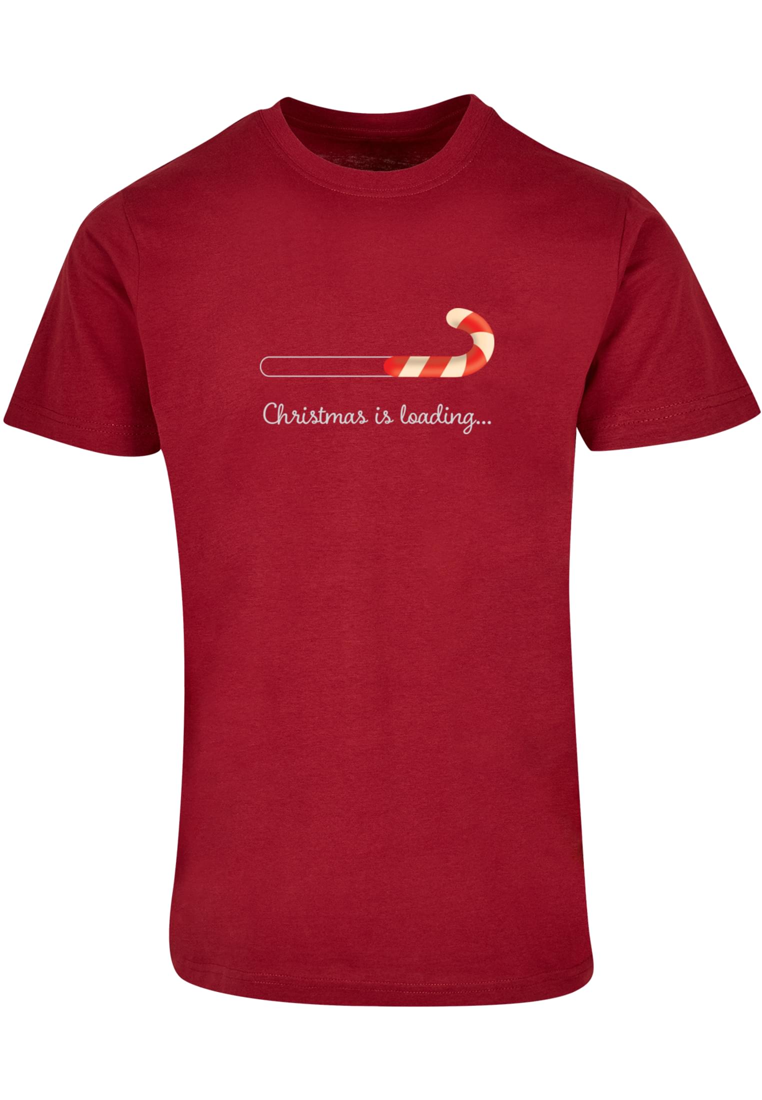 Merchcode Maglietta Christmas Loading Basic Round Neck