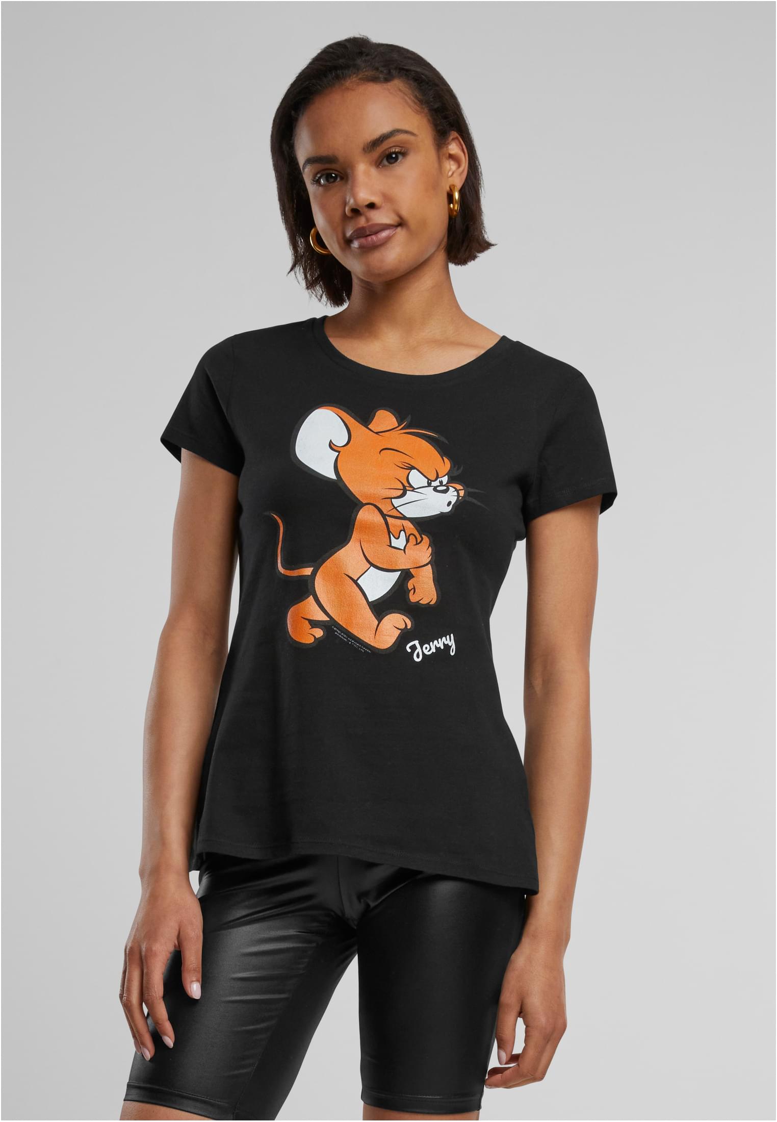 Merchcode Ladies Maglietta Tom Jerry Angry Mouse