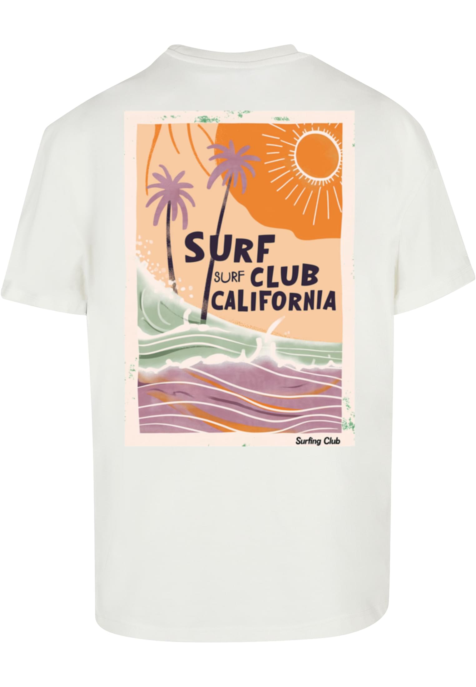 Merchcode Maglietta Surf Club California Oversized ready for dye