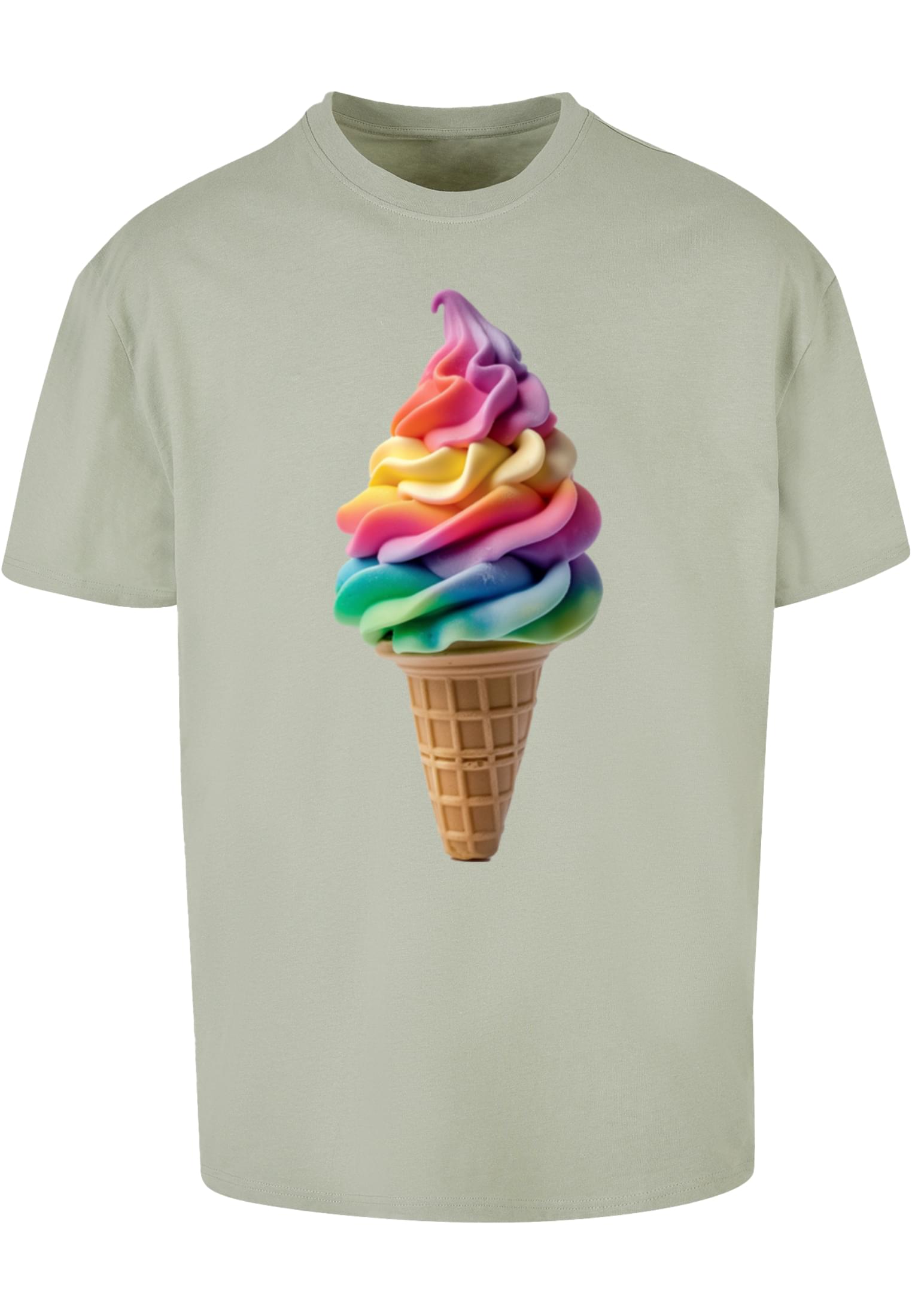 Merchcode Maglietta Pride Scoops Heavy Oversized softsalvia