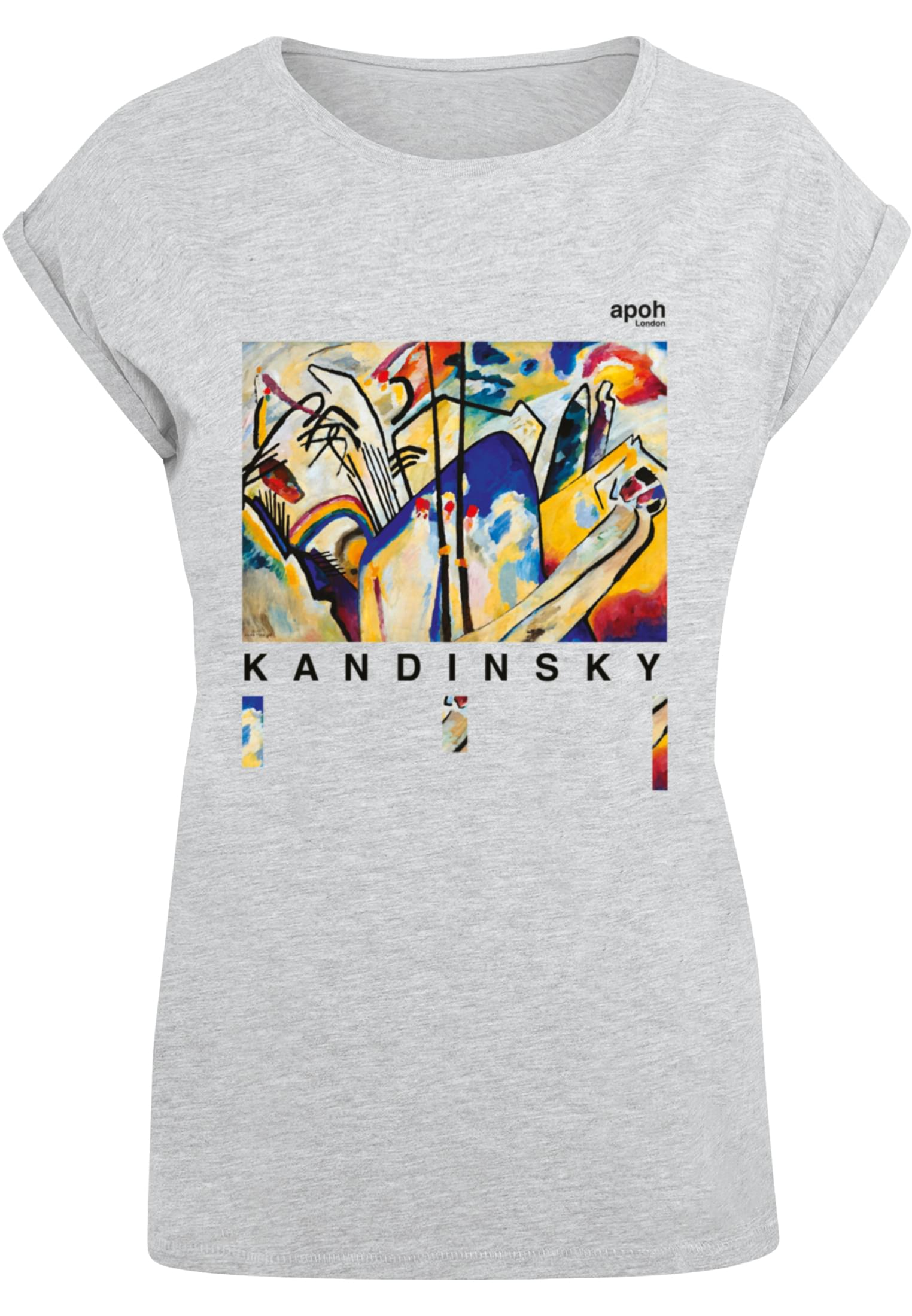 Merchcode Ladies Maglietta Ladie APOH Kandinsky