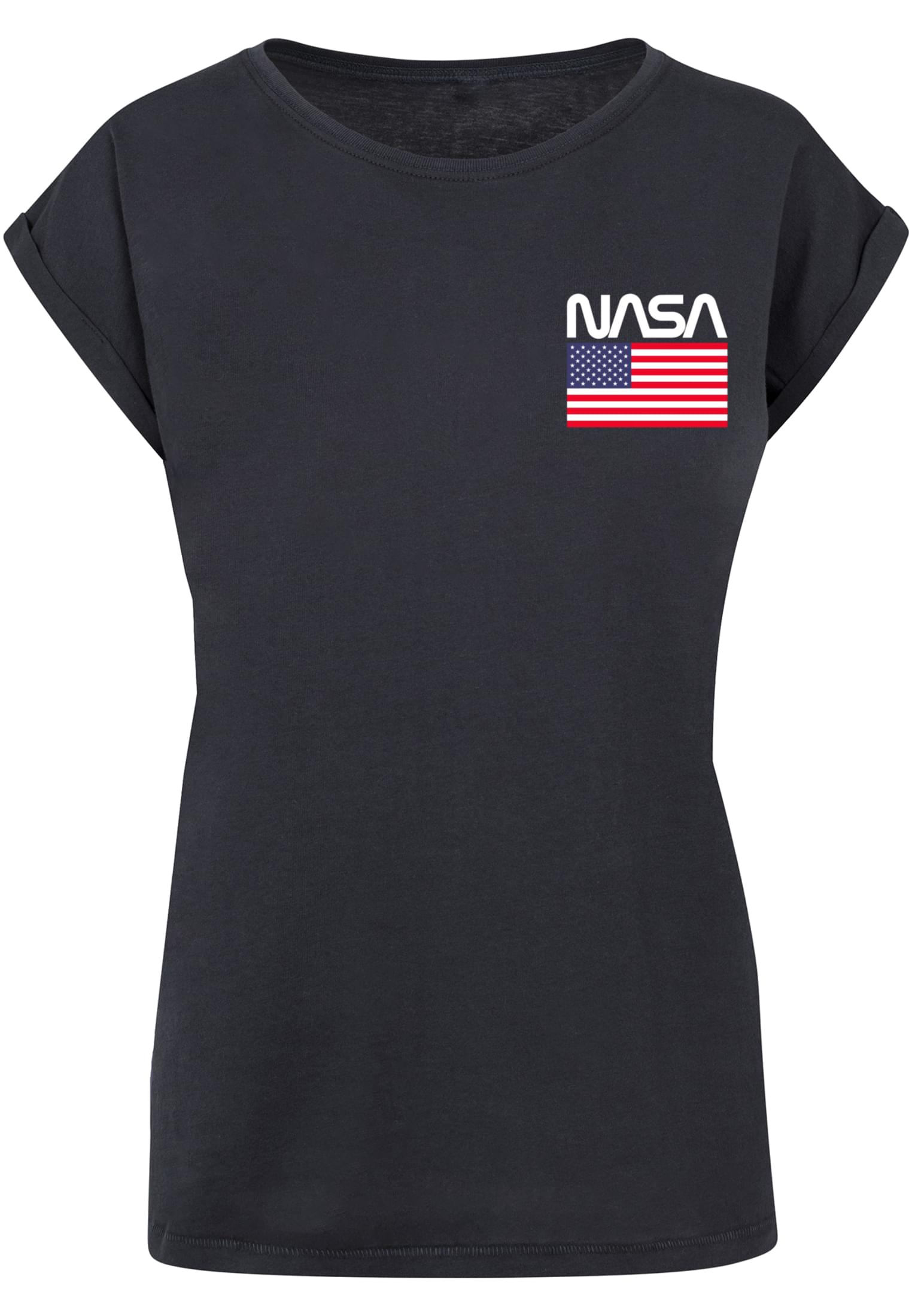 Merchcode Ladies Maglietta NASA Stars and Stripes