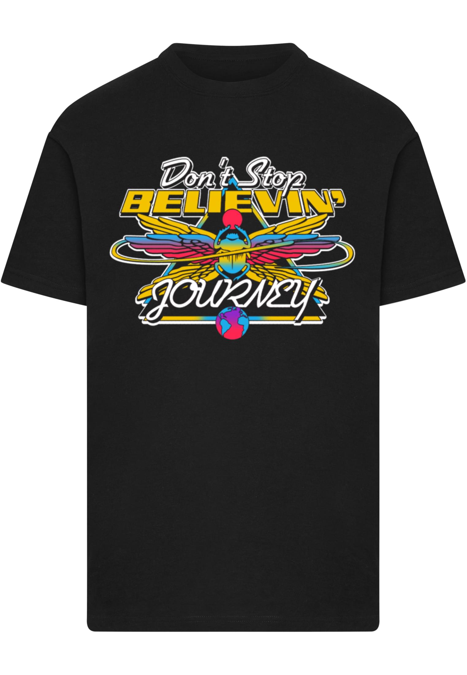 Merchcode Maglietta Journey Rock Band Wings Graphic