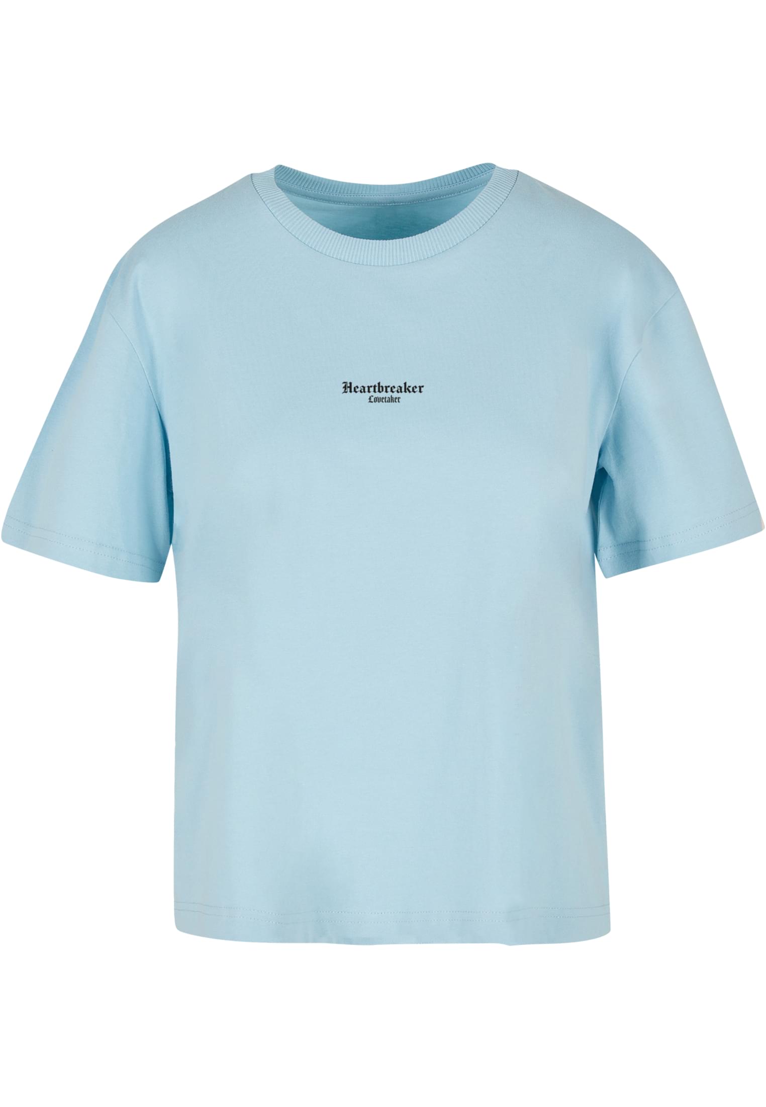 Miss Tee Maglietta Heartbreaker Lovetaker oceanblue