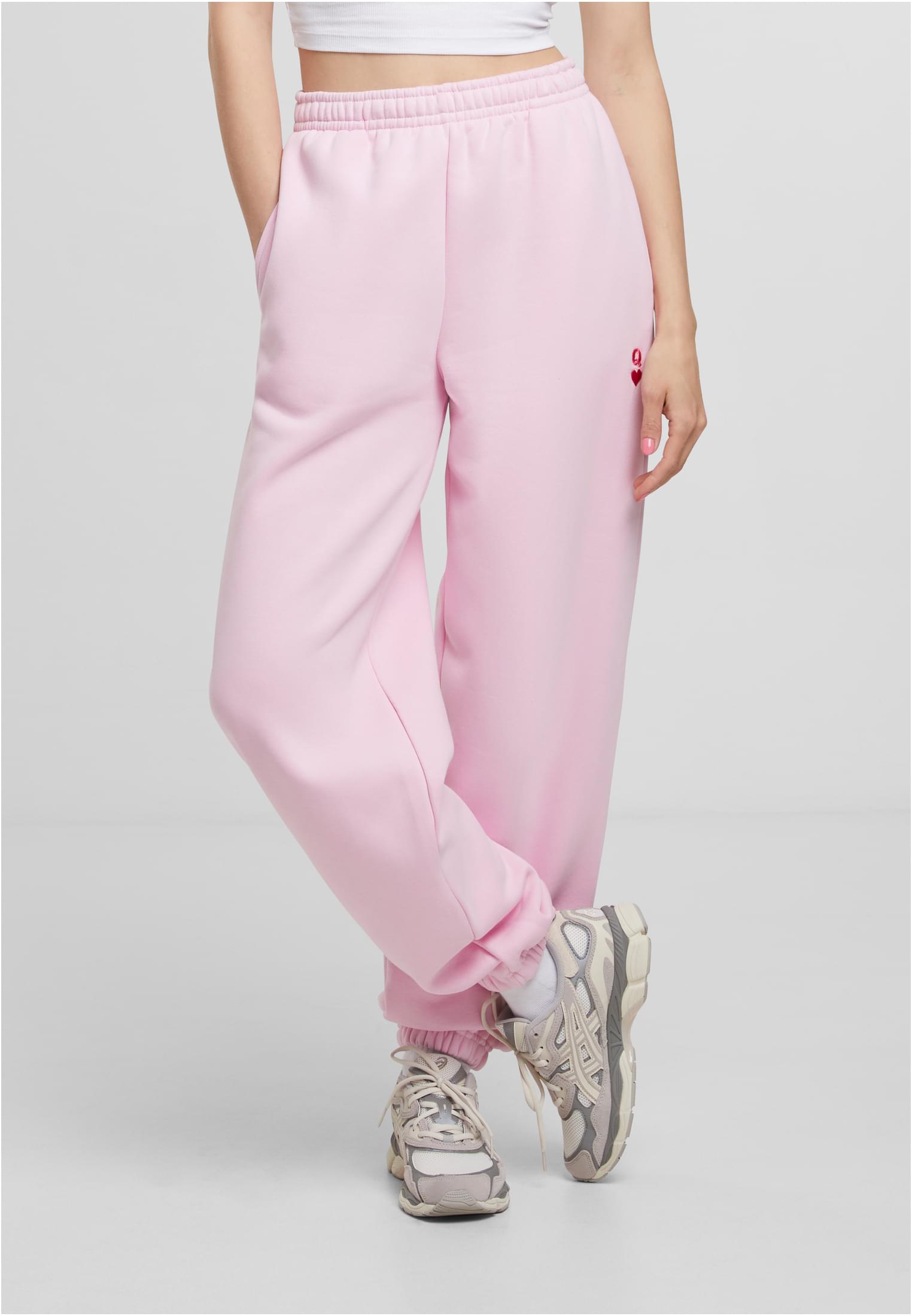 Miss Tee Pantaloni della tuta Real Queen EMB Fluffy softpink