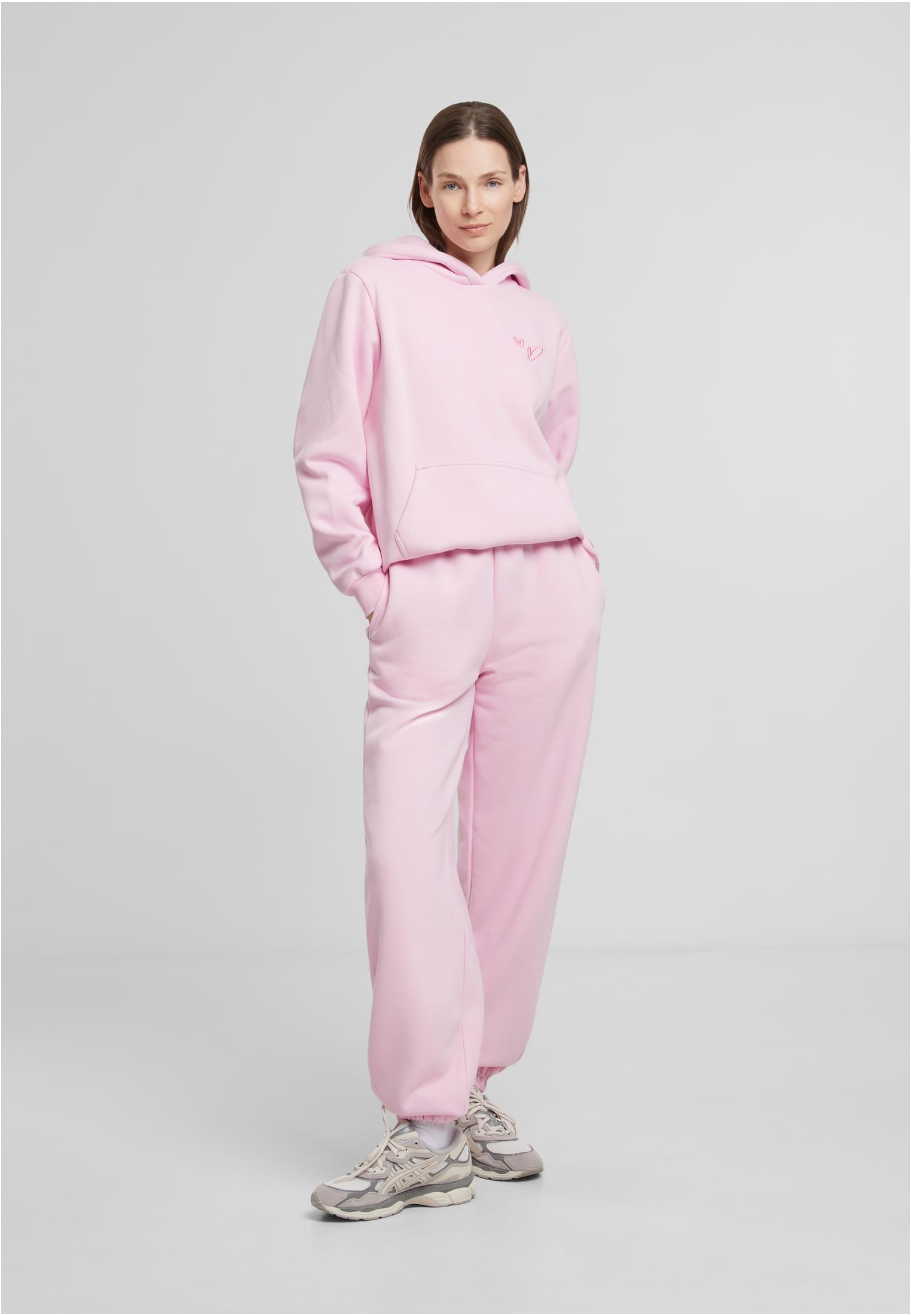 Miss Tee Pantaloni della tuta Real Queen EMB Fluffy softpink