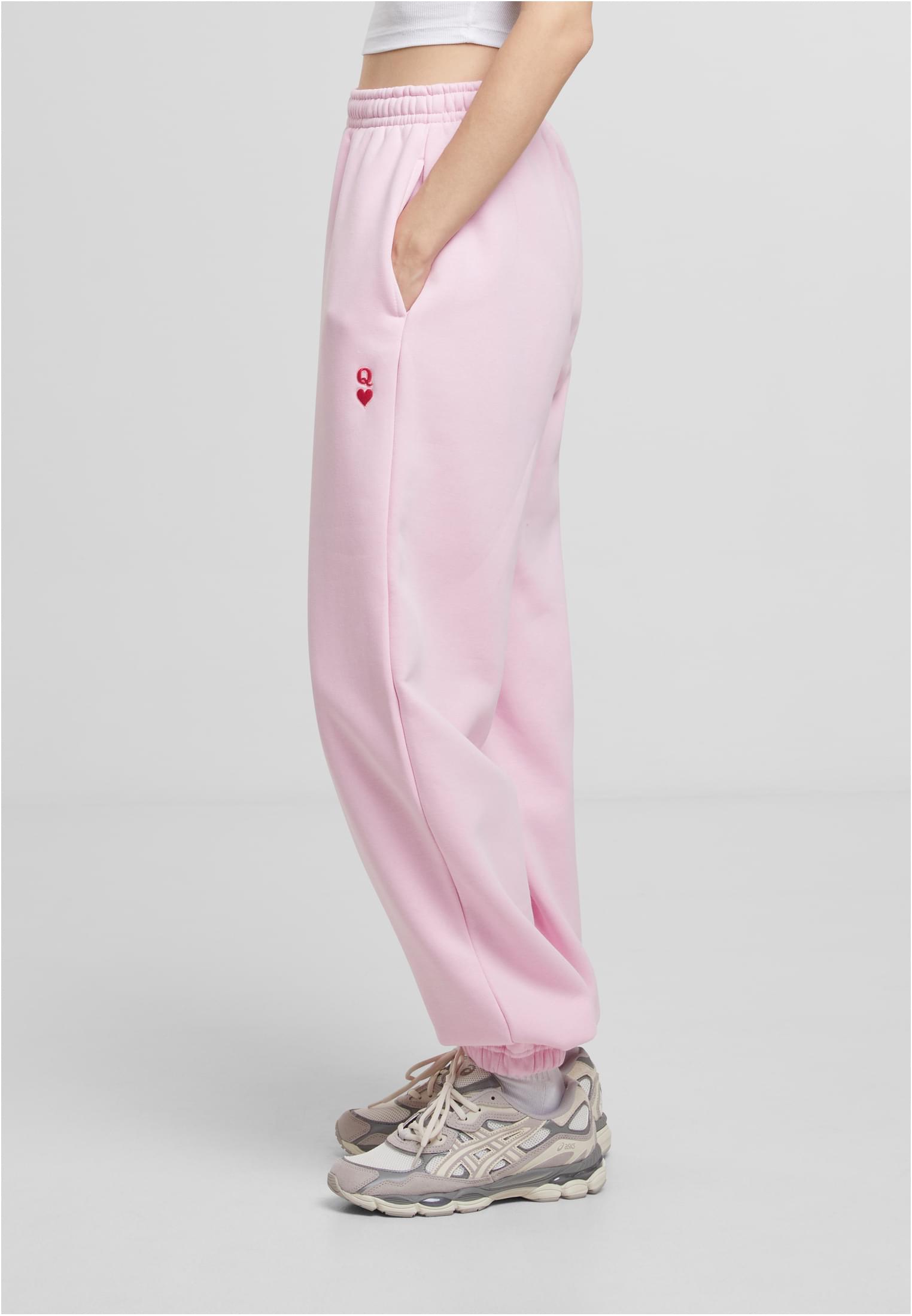 Miss Tee Pantaloni della tuta Real Queen EMB Fluffy softpink