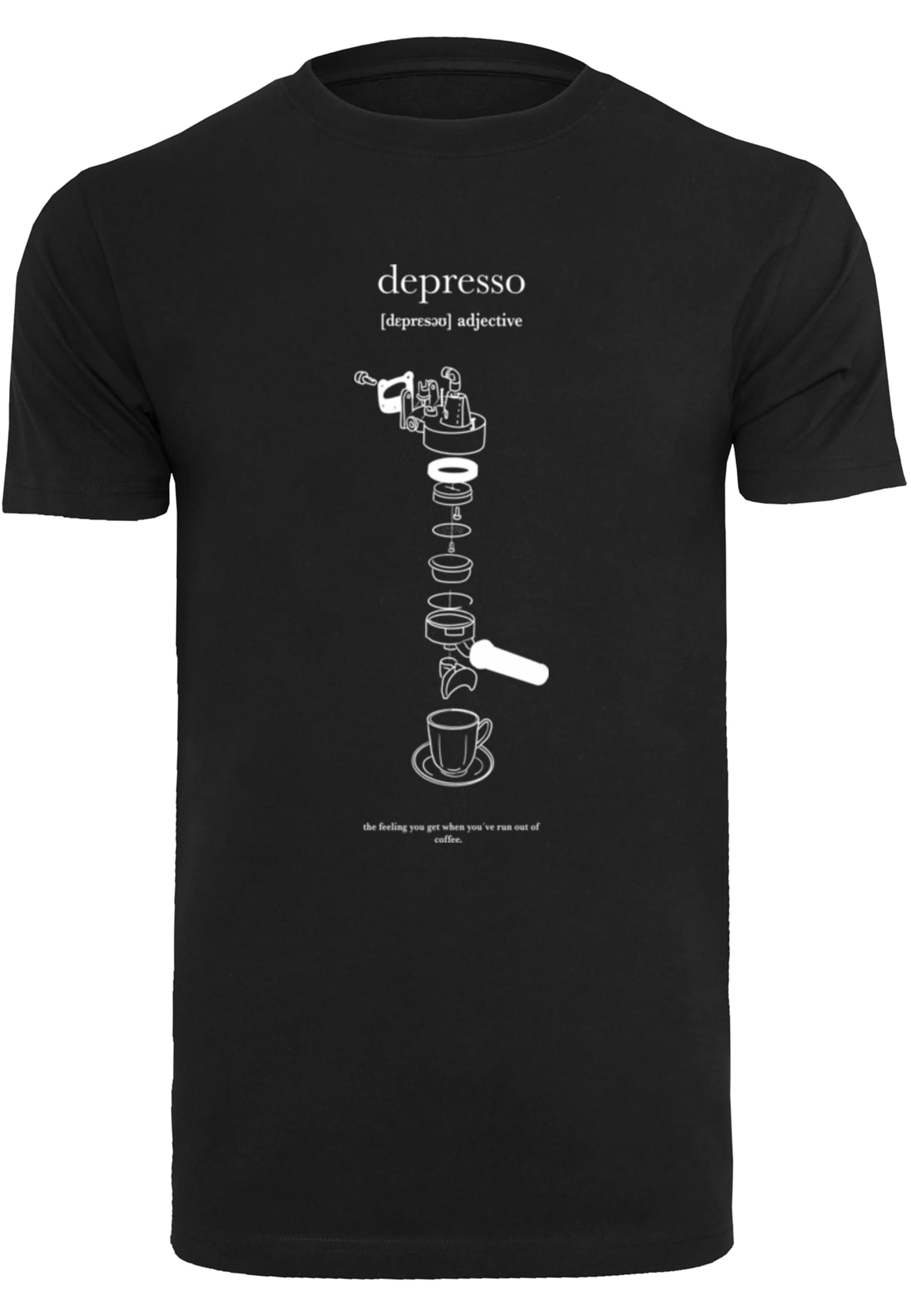 MT Men Maglietta Depresso Round Neck