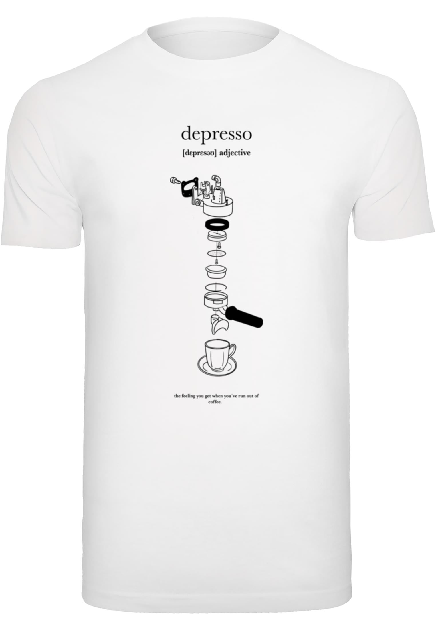 MT Men Maglietta Depresso Round Neck