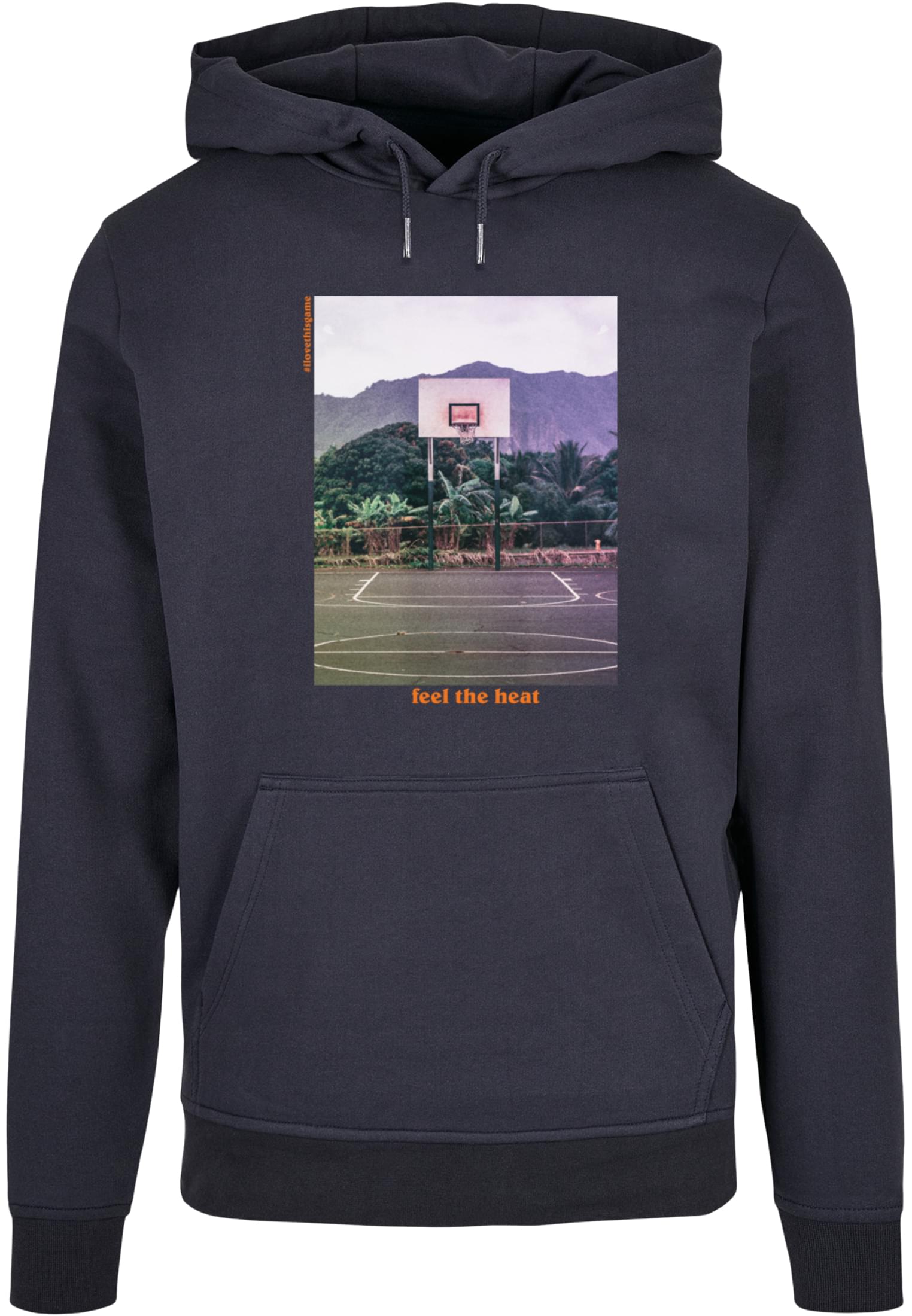 MT Men Felpa con cappuccio Feel The Heat Basic