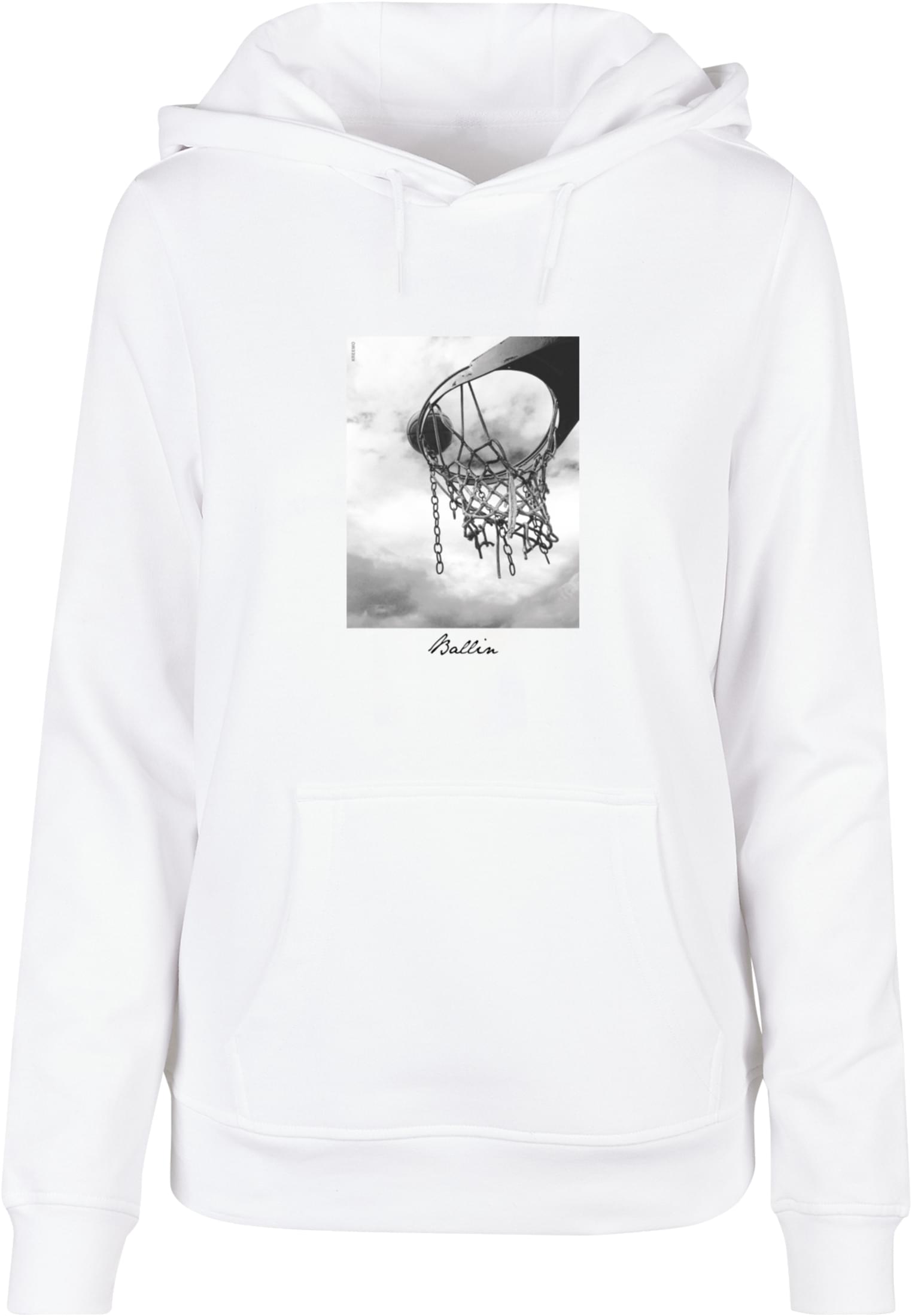 MT Ladies Felpa con cappuccio Ballin New Basic