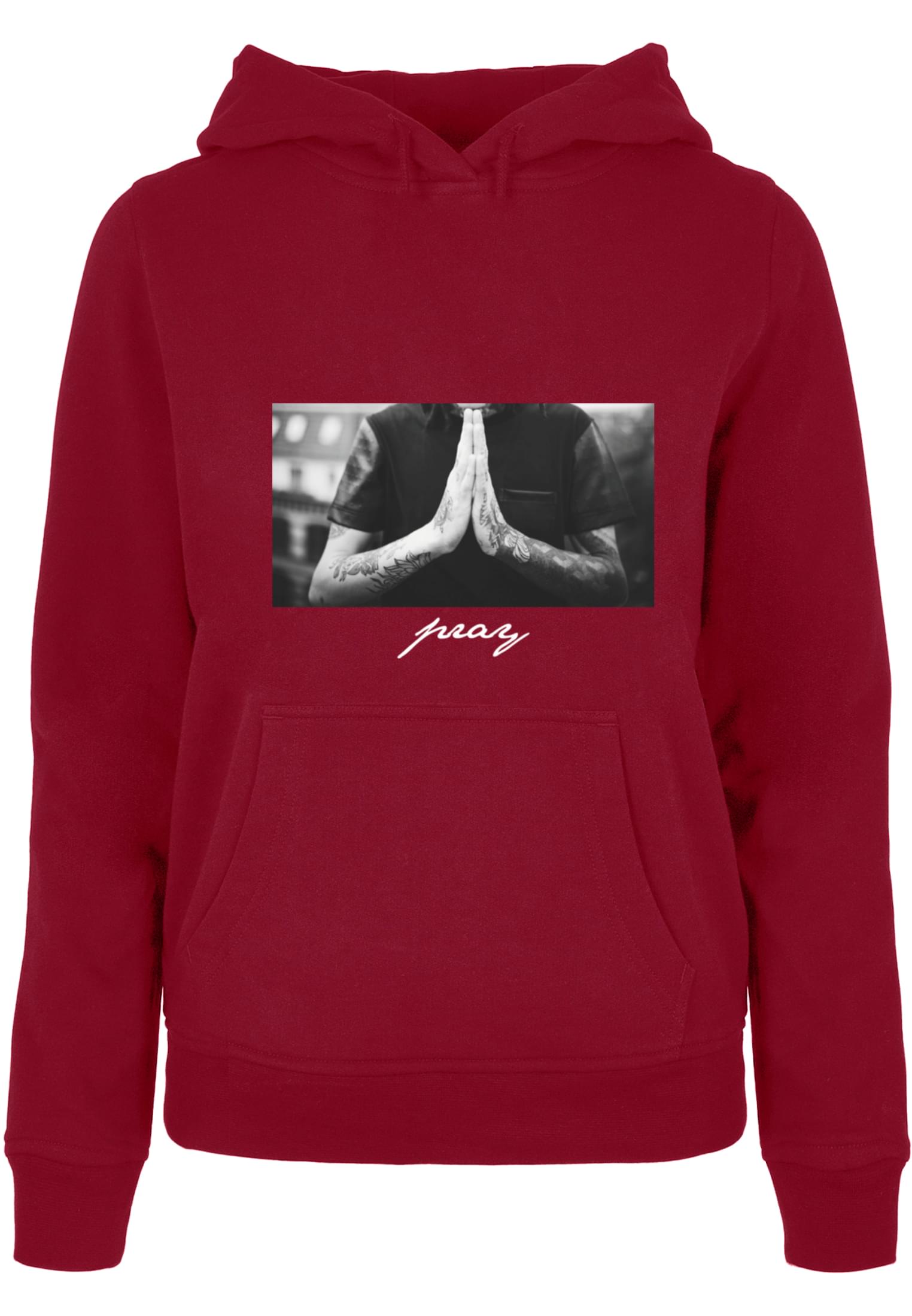 MT Ladies Felpa con cappuccio Pray New Basic