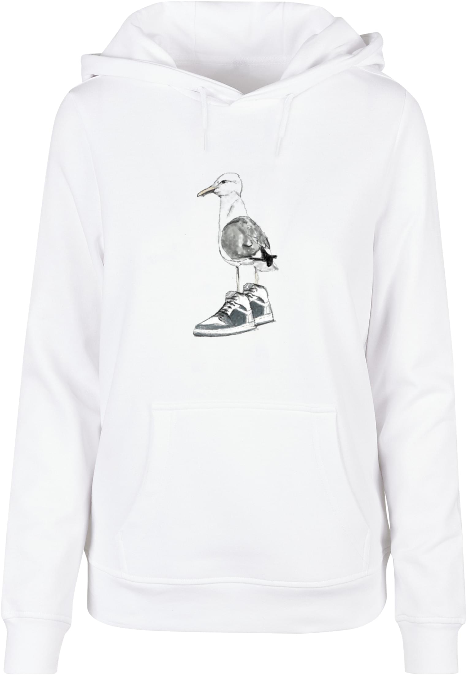 MT Ladies Felpa con cappuccio Seagull Basic