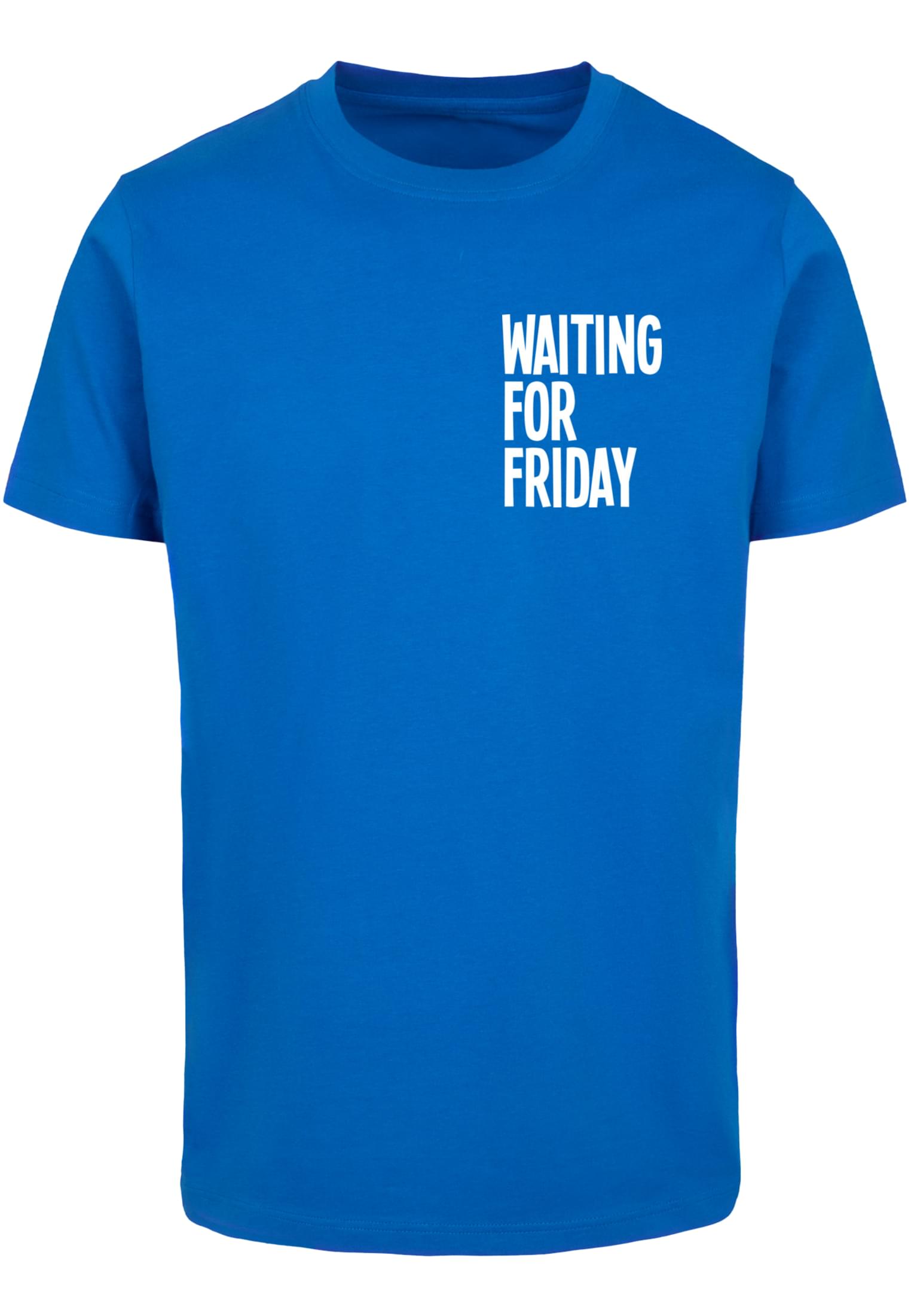 MT Men Maglietta Waiting For Friday Round Neck cobalt