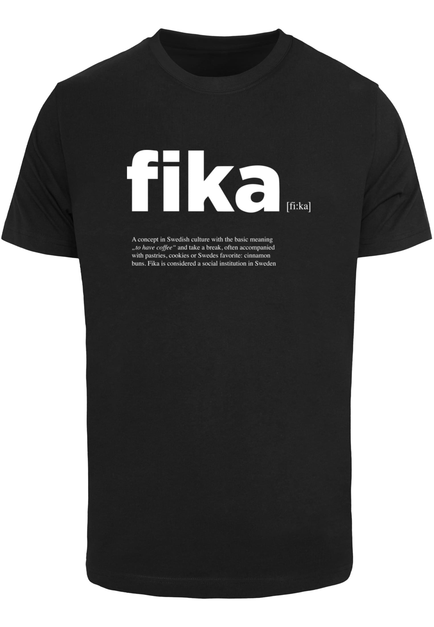 MT Men Maglietta Fika Definition Round Neck