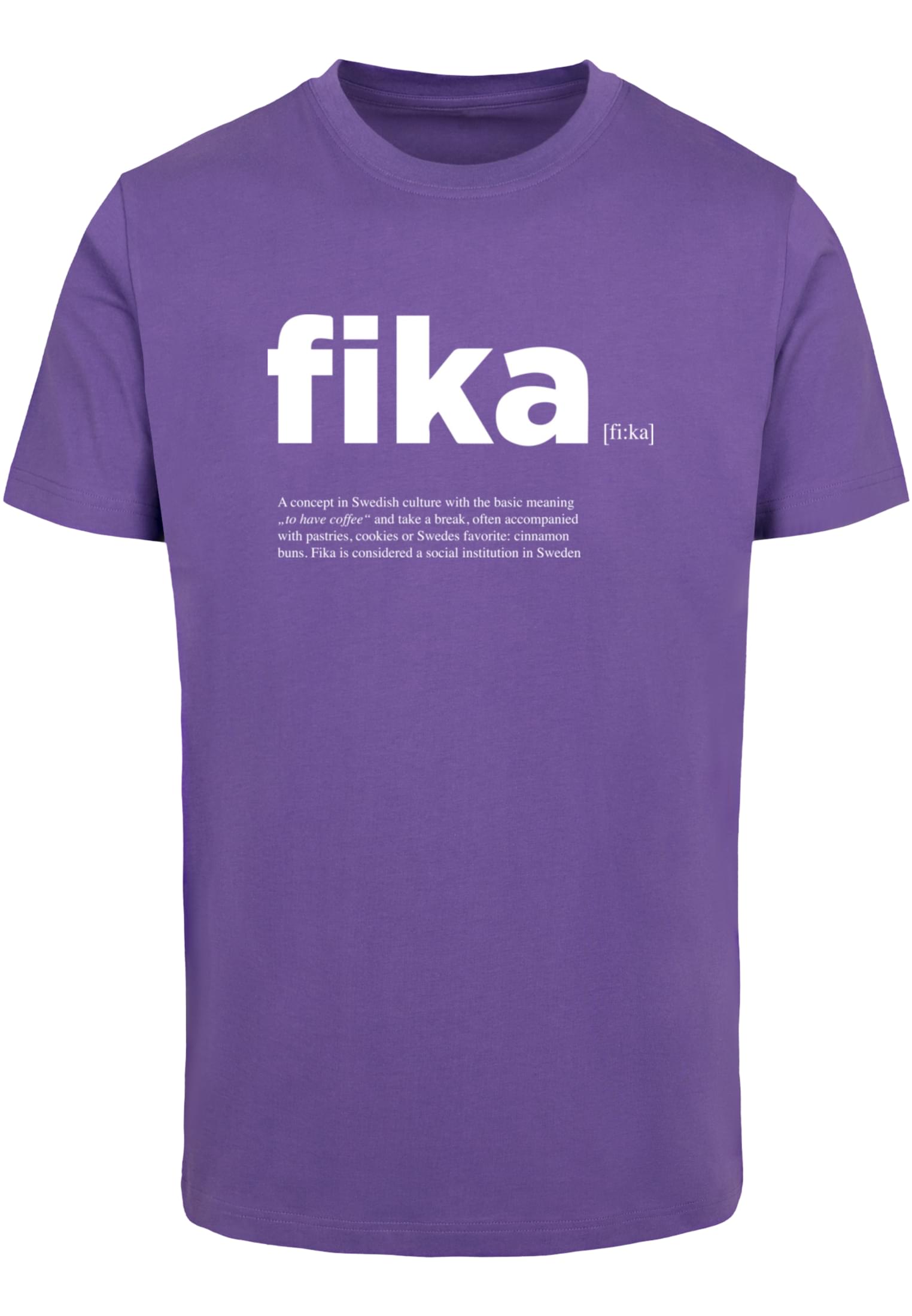 MT Men Maglietta Fika Definition Round Neck ultraviolet