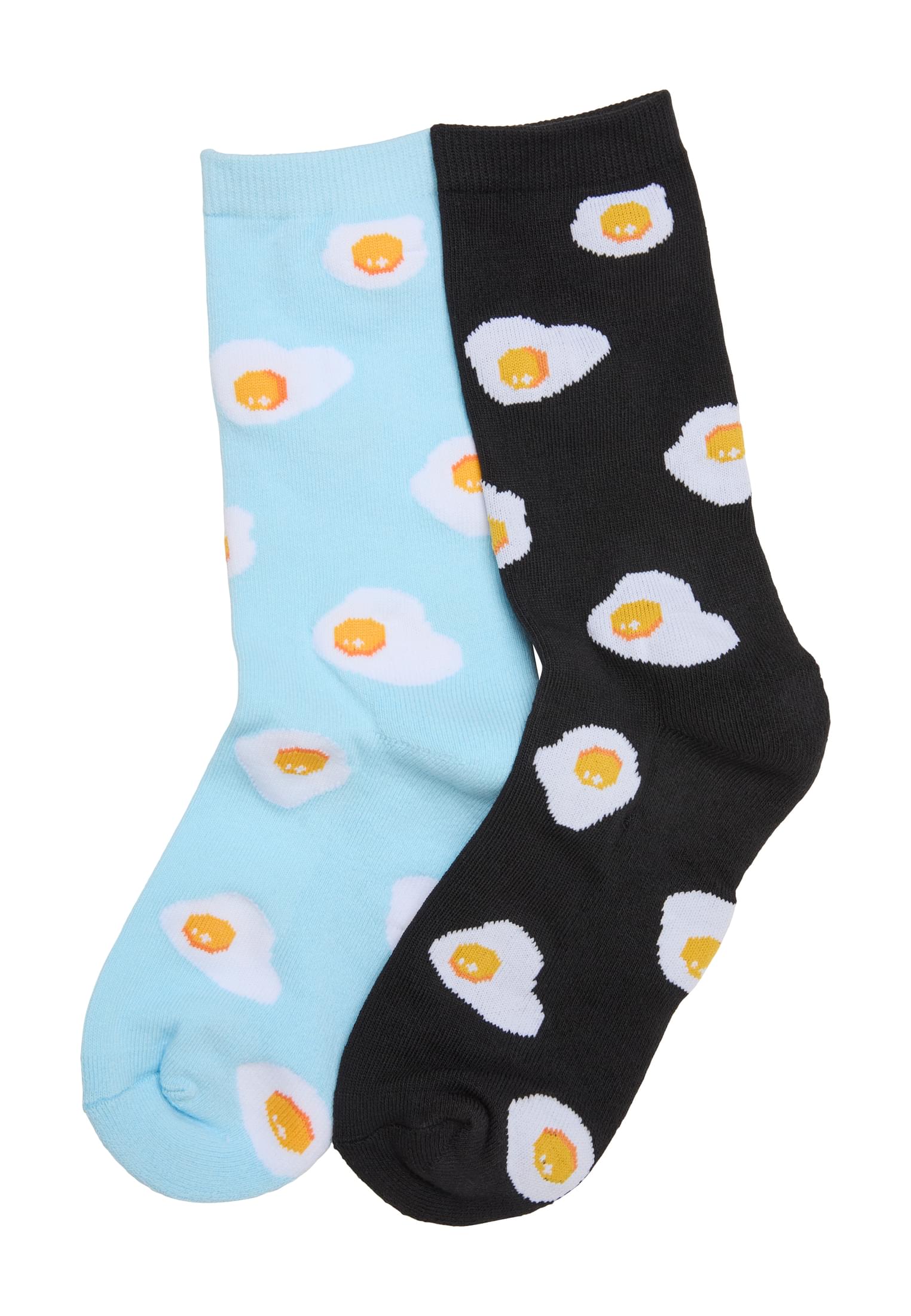 MT Accessoires Calze Fried Egg black/lightblue