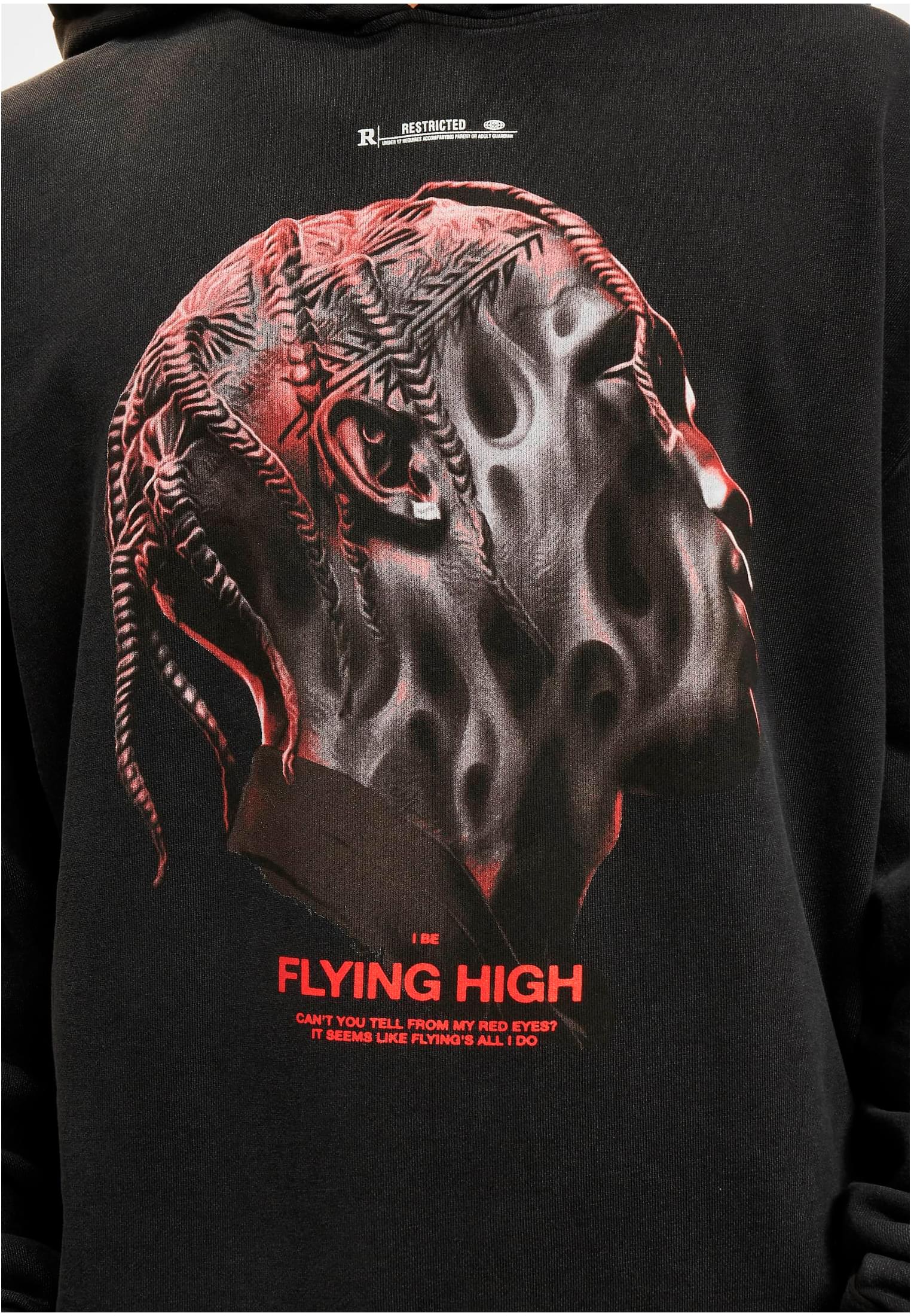 MT Upscale Felpa con cappuccio Flying High acid