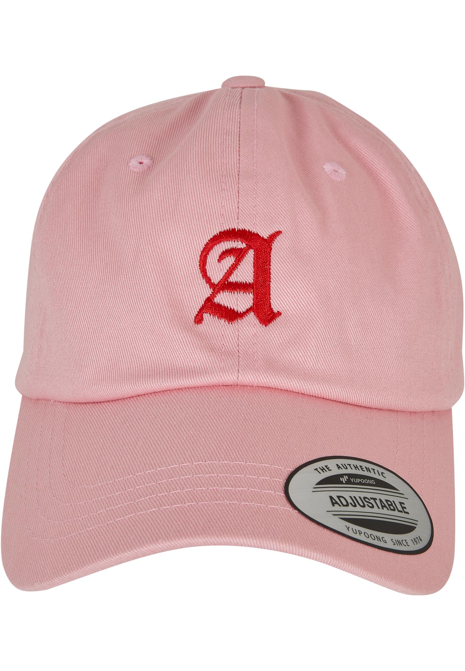 letter-pink-low-profile-cap-mt2288