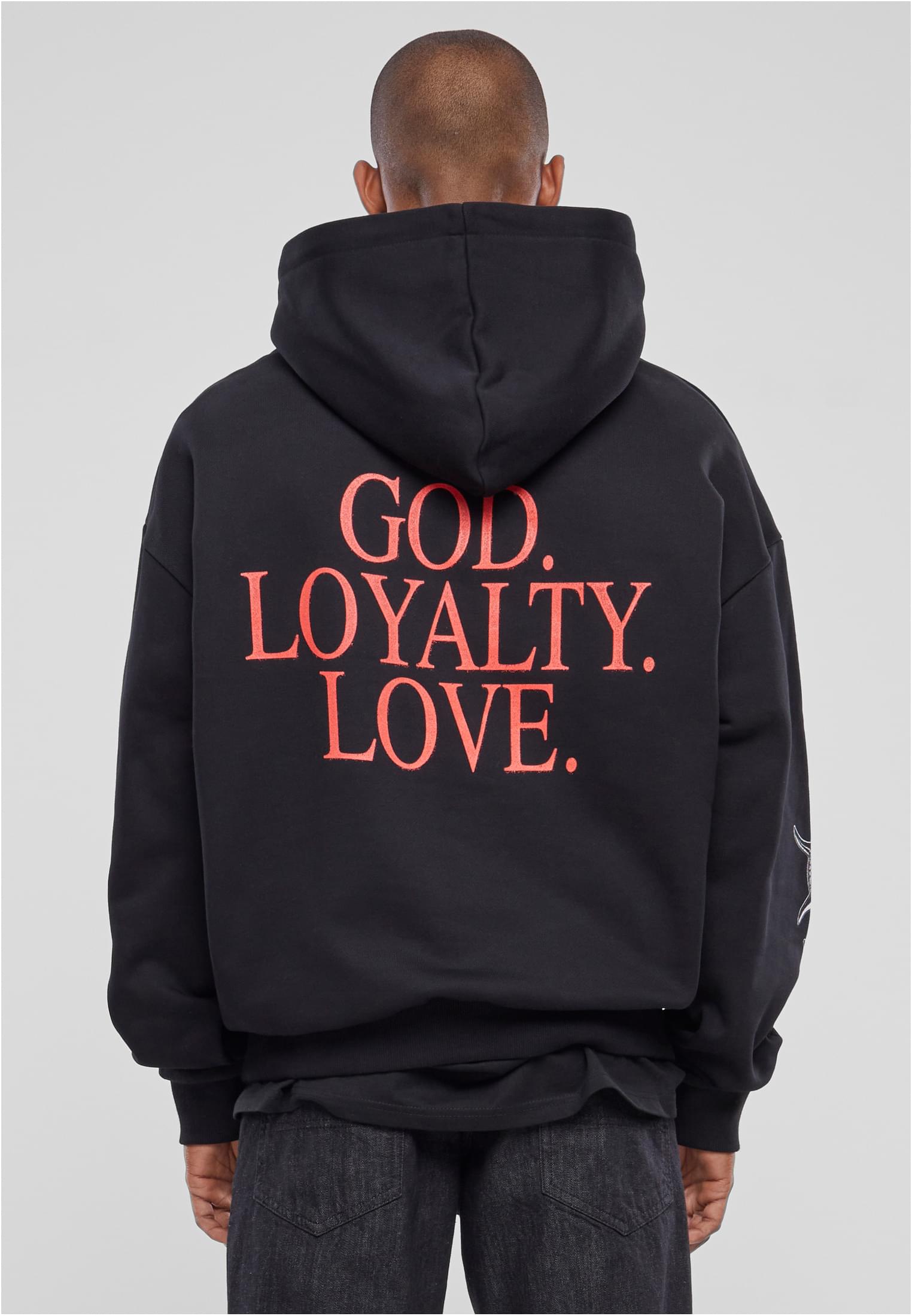 MT Upscale Felpa con cappuccio God Loyalty Love Ultra Heavy Oversize