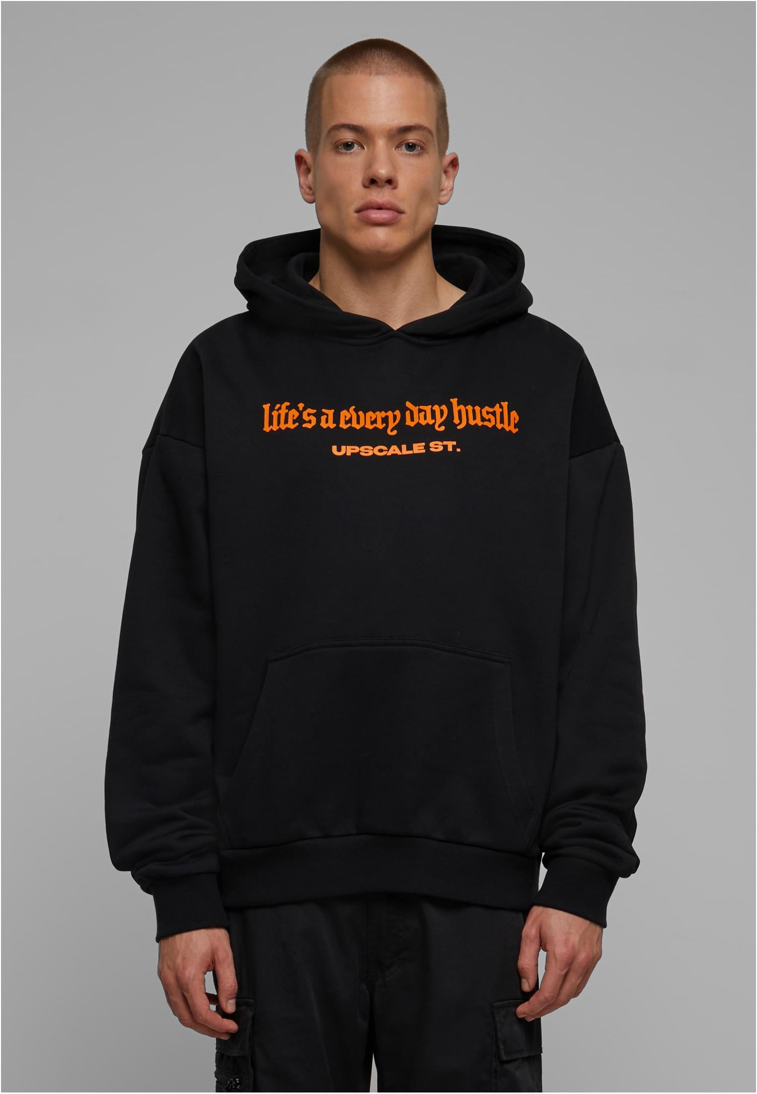 MT Felpa con cappuccio Hustle Ultra Heavy Oversize