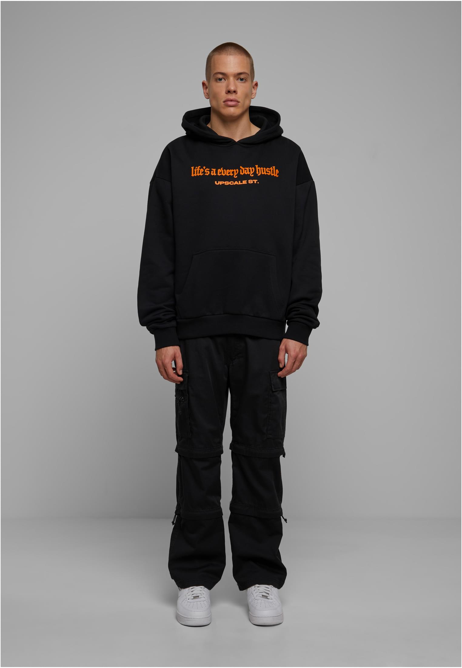 MT Felpa con cappuccio Hustle Ultra Heavy Oversize