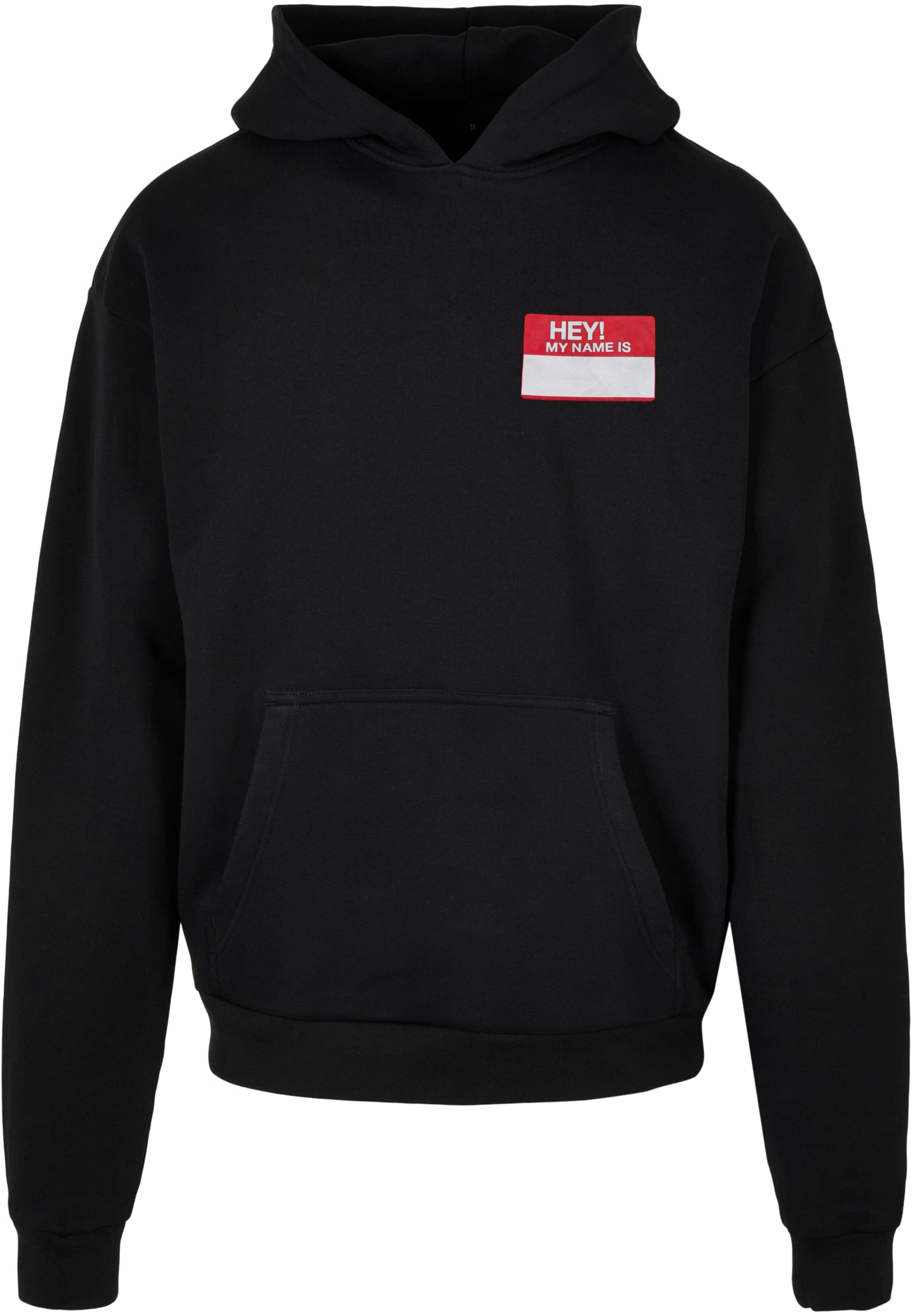 MT Upscale Felpa con cappuccio Hey! My Name Is Oversize