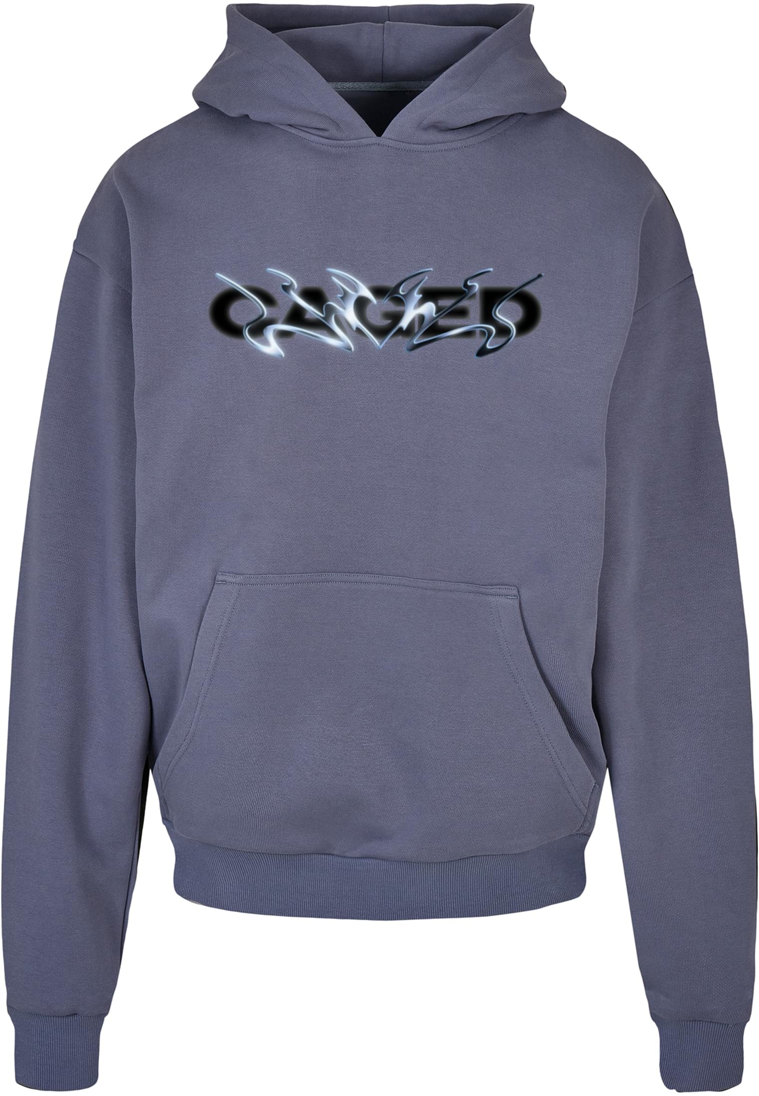 MT Upscale Felpa con cappuccio Cagedchrome Ultra Heavy Oversize vintageblue