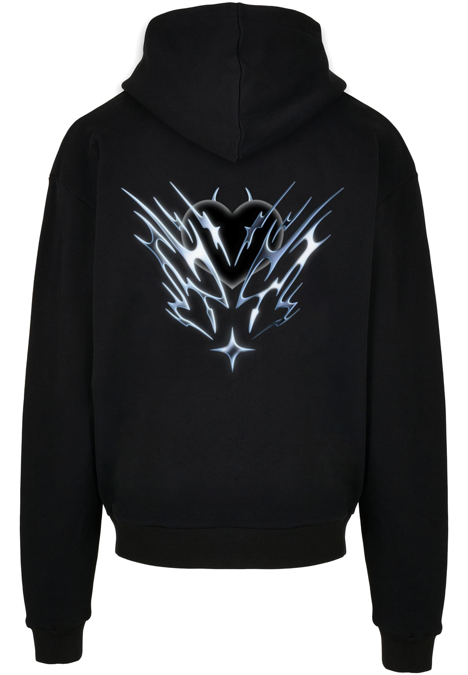 MT Upscale Felpa con cappuccio Cagedchrome Ultra Heavy Oversize
