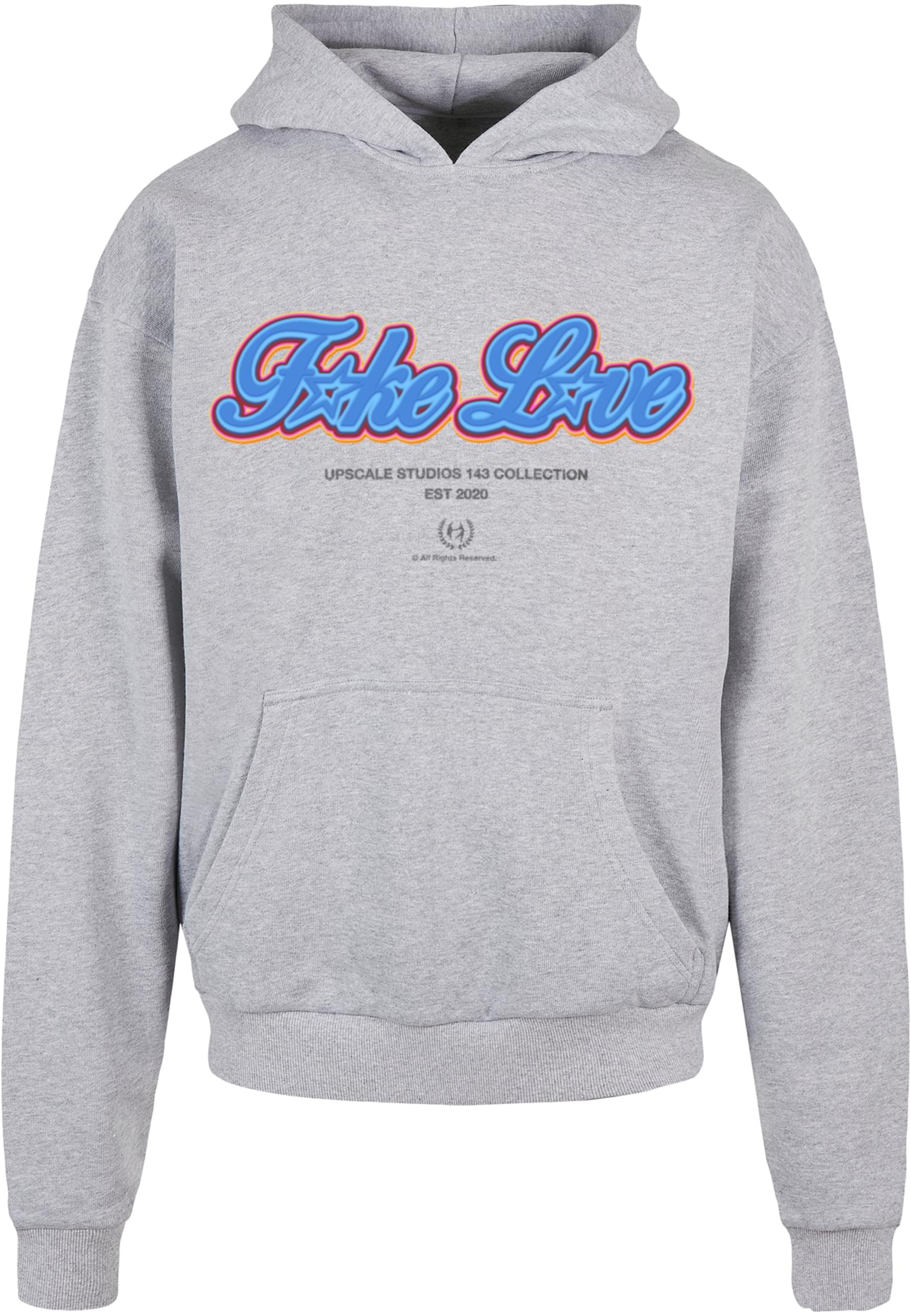 MT Felpa con cappuccio F*ke L*ve Ultra Heavy Oversize