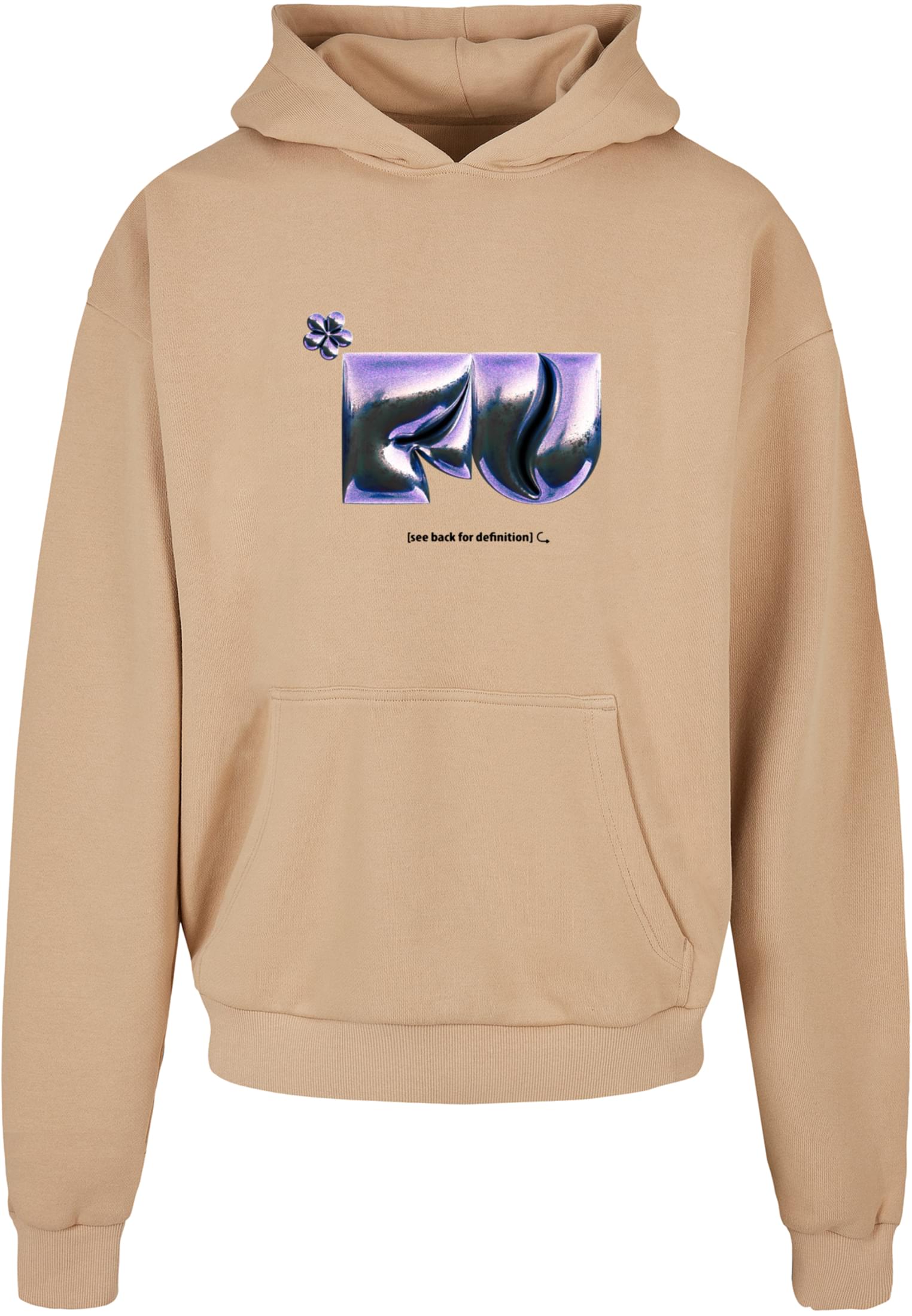 MT Felpa con cappuccio FU Ultra Heavy Oversize unionbeige