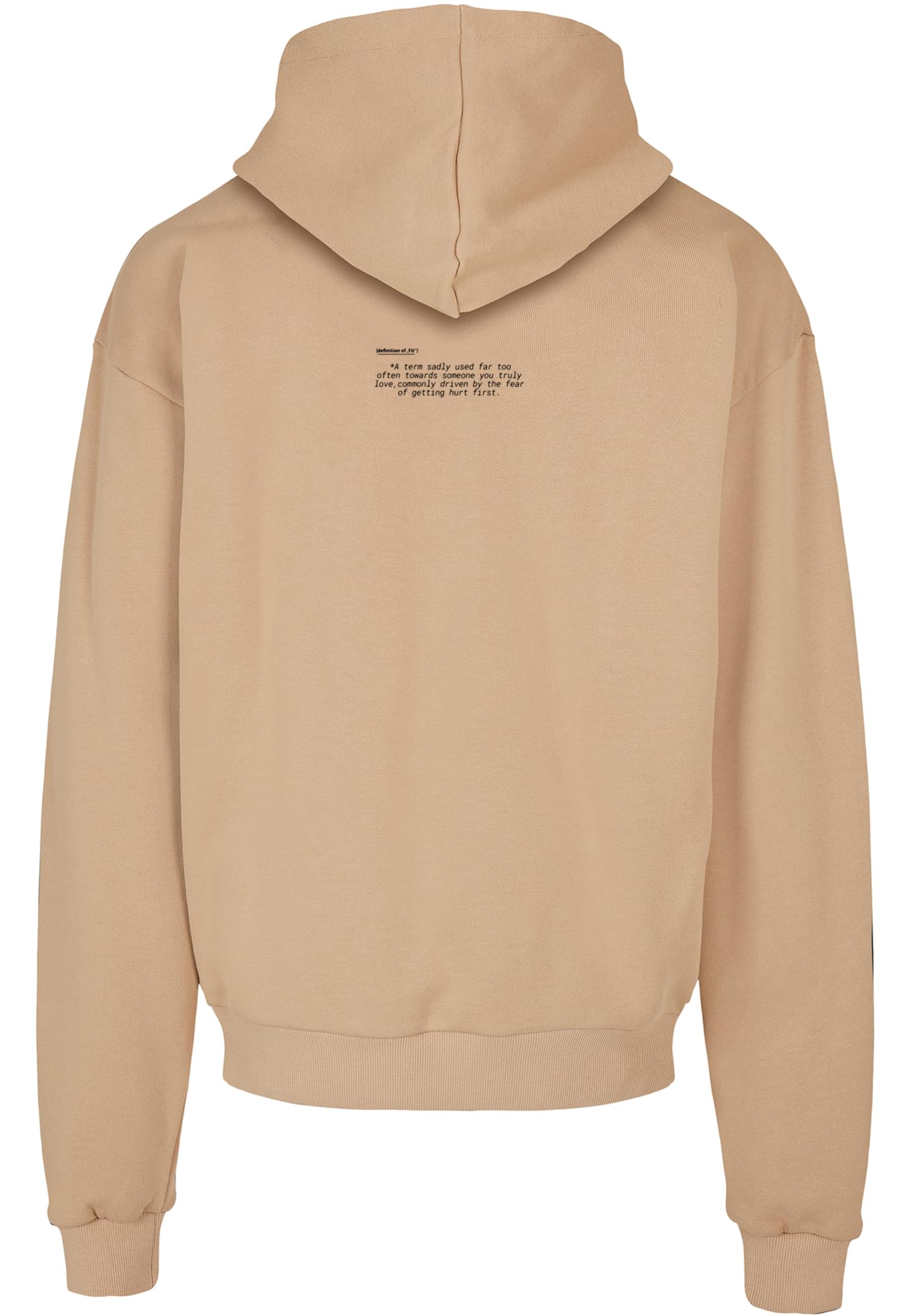 MT Felpa con cappuccio FU Ultra Heavy Oversize unionbeige