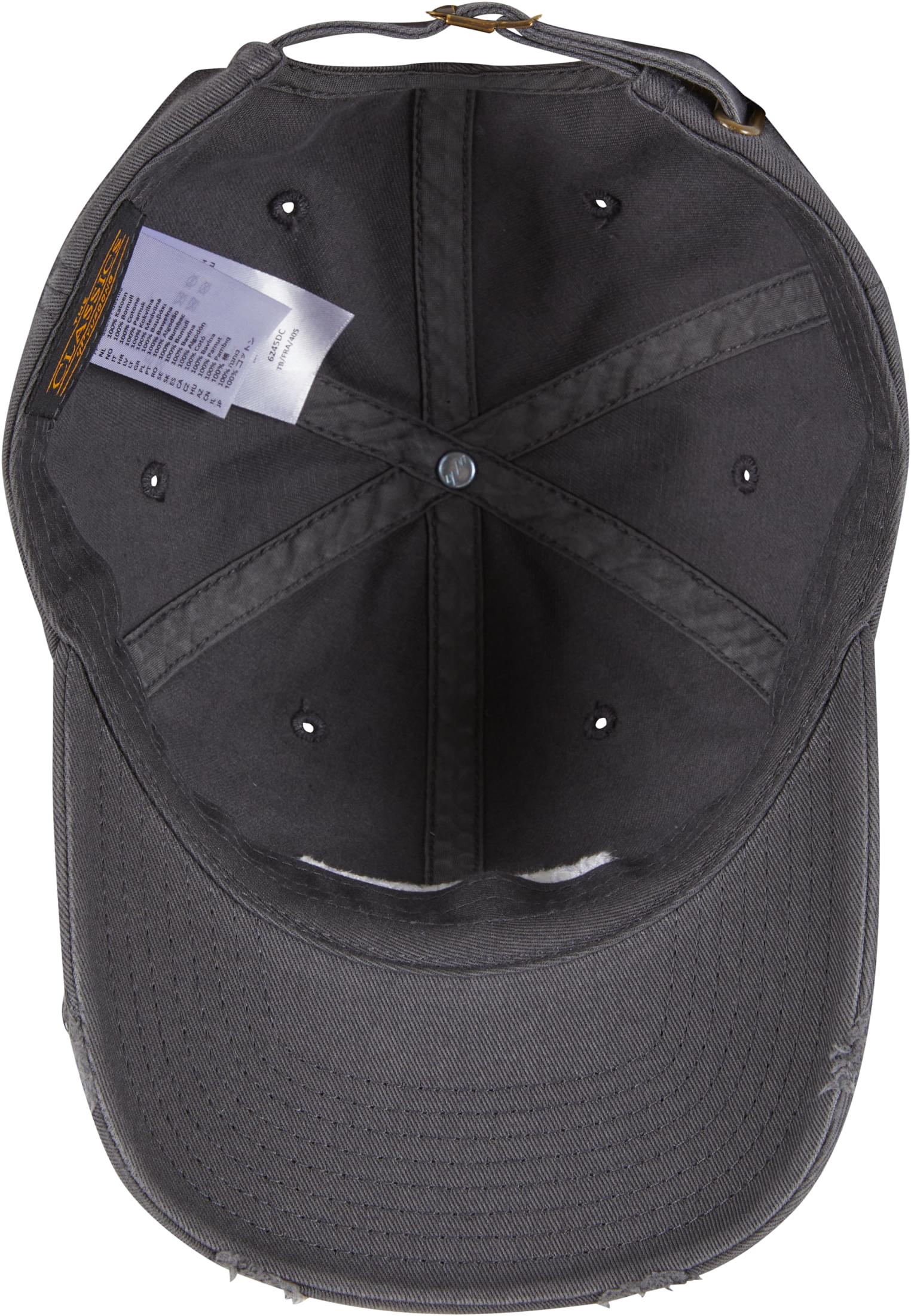 MT Cappello No Apologies Low Profile Destroyed darkgrey one size