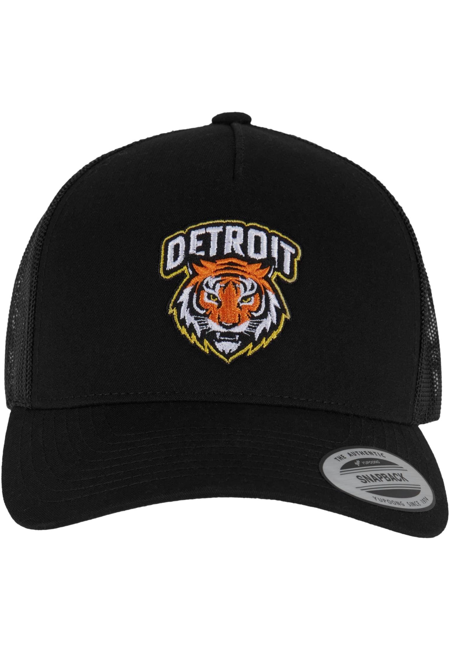 MT Cappello Detroit Tiger Head Patch Retro Trucker one size