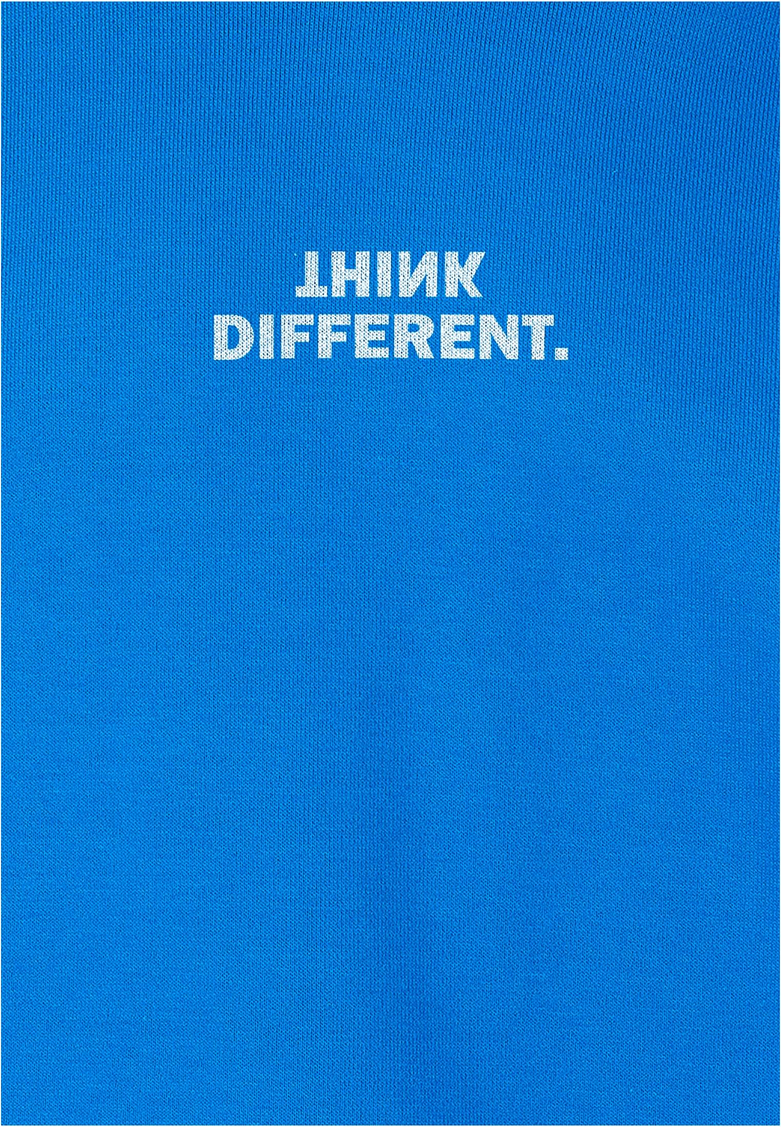 MT Men Felpa con cappuccio Think Different Heavy Oversize cobalt