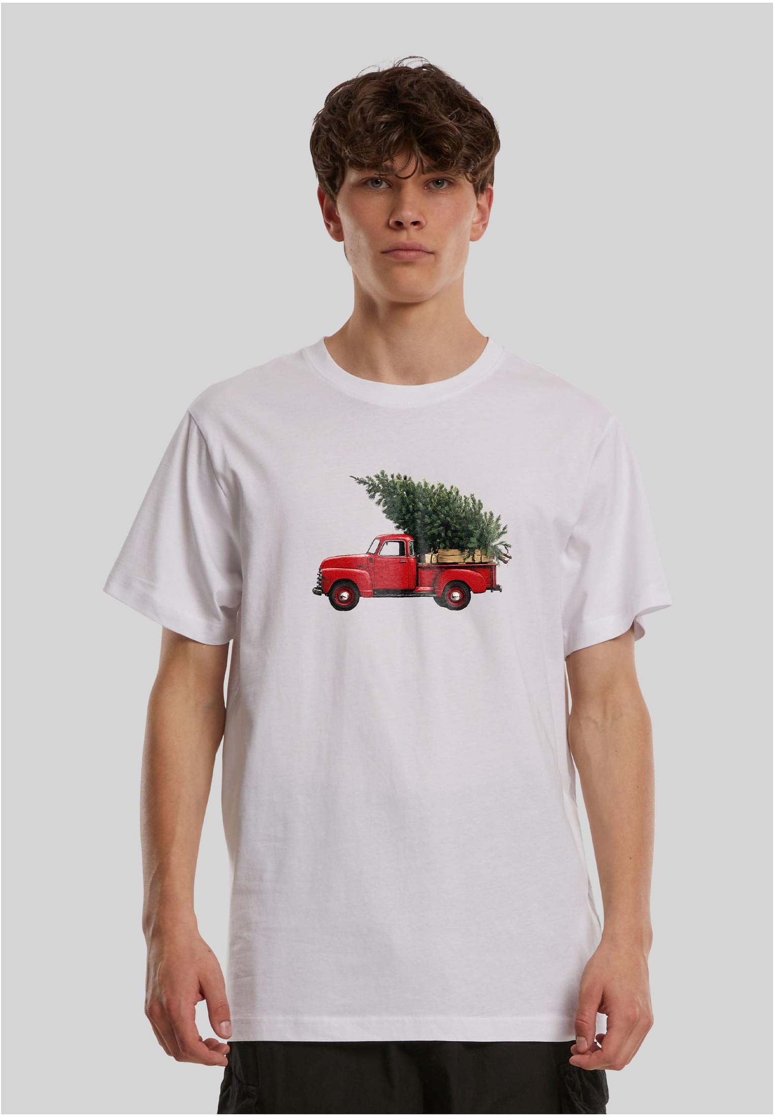 MT Men Maglietta Christmas Tree Pickup
